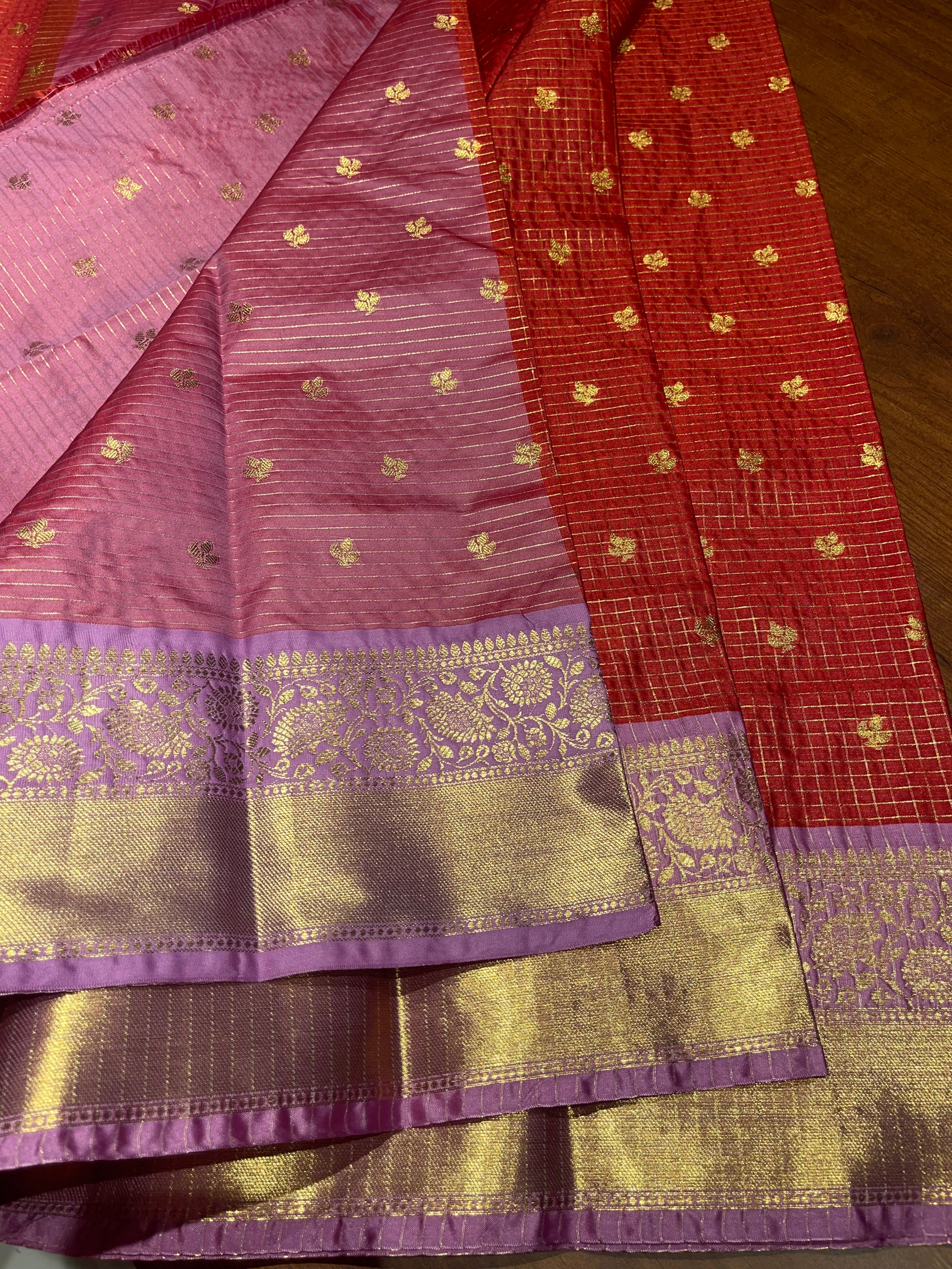 Anika’s Semi silk checks -ASC07