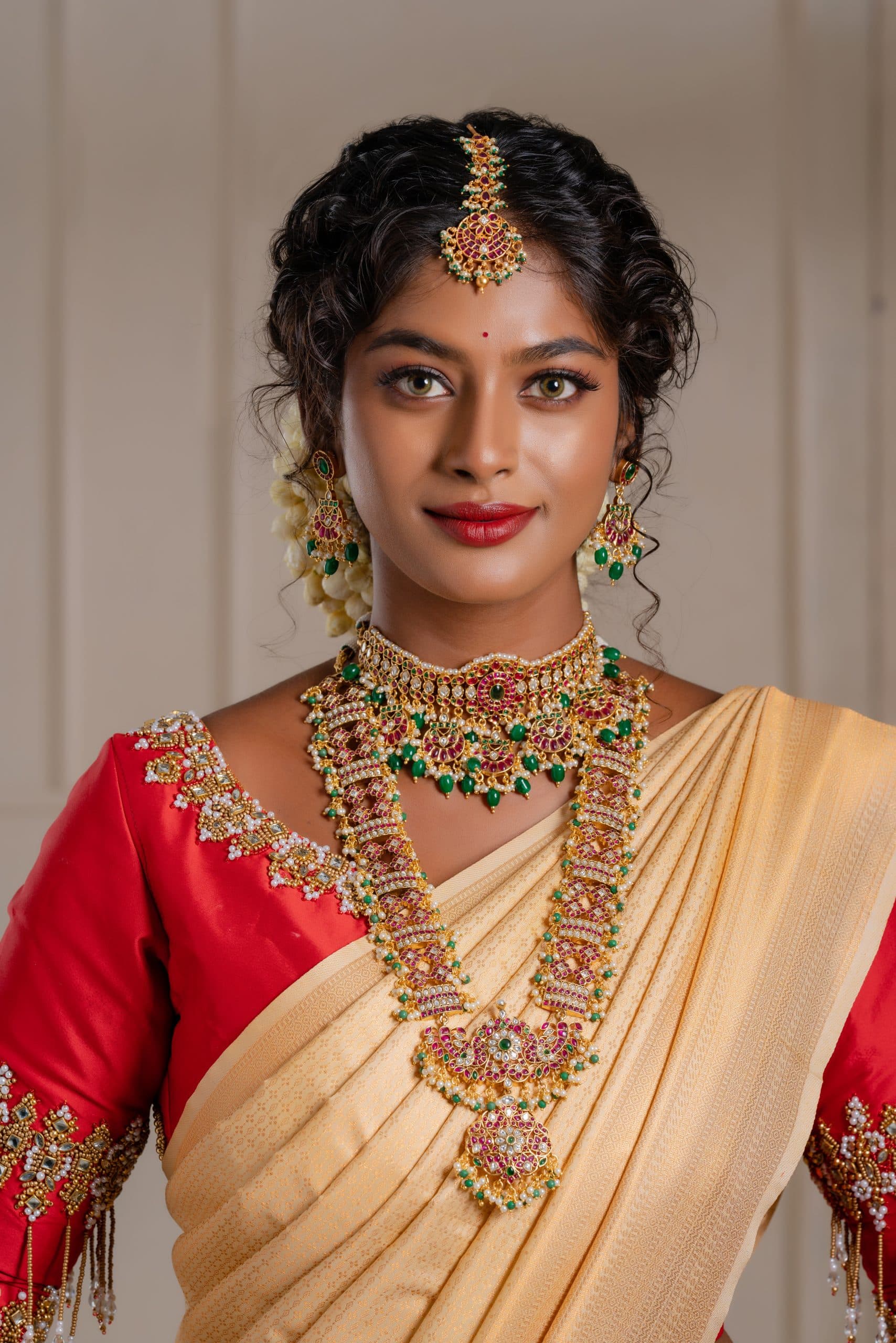 ROYAL AFFAIR- HALF WHITE SAREE