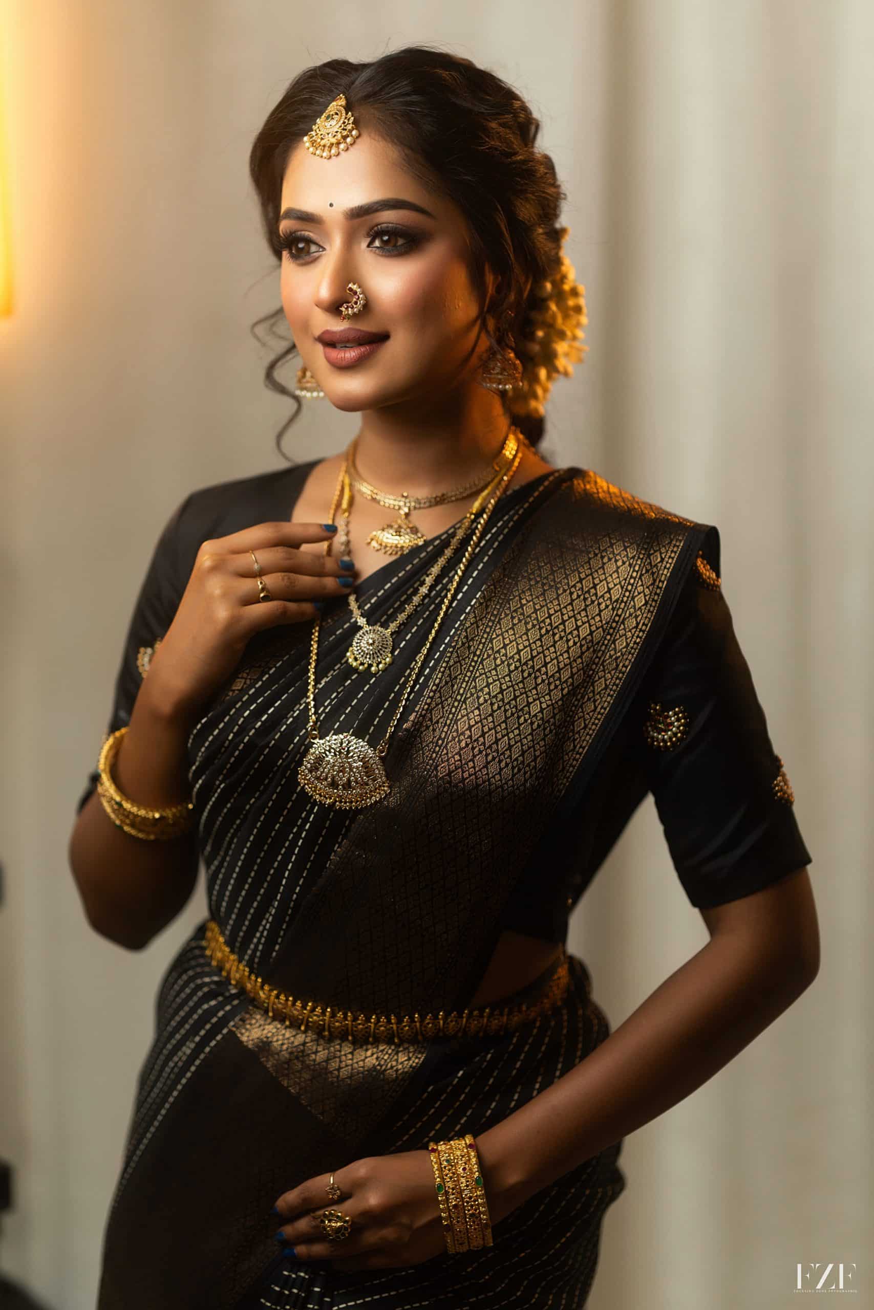 JADE-BLACK SAREE
