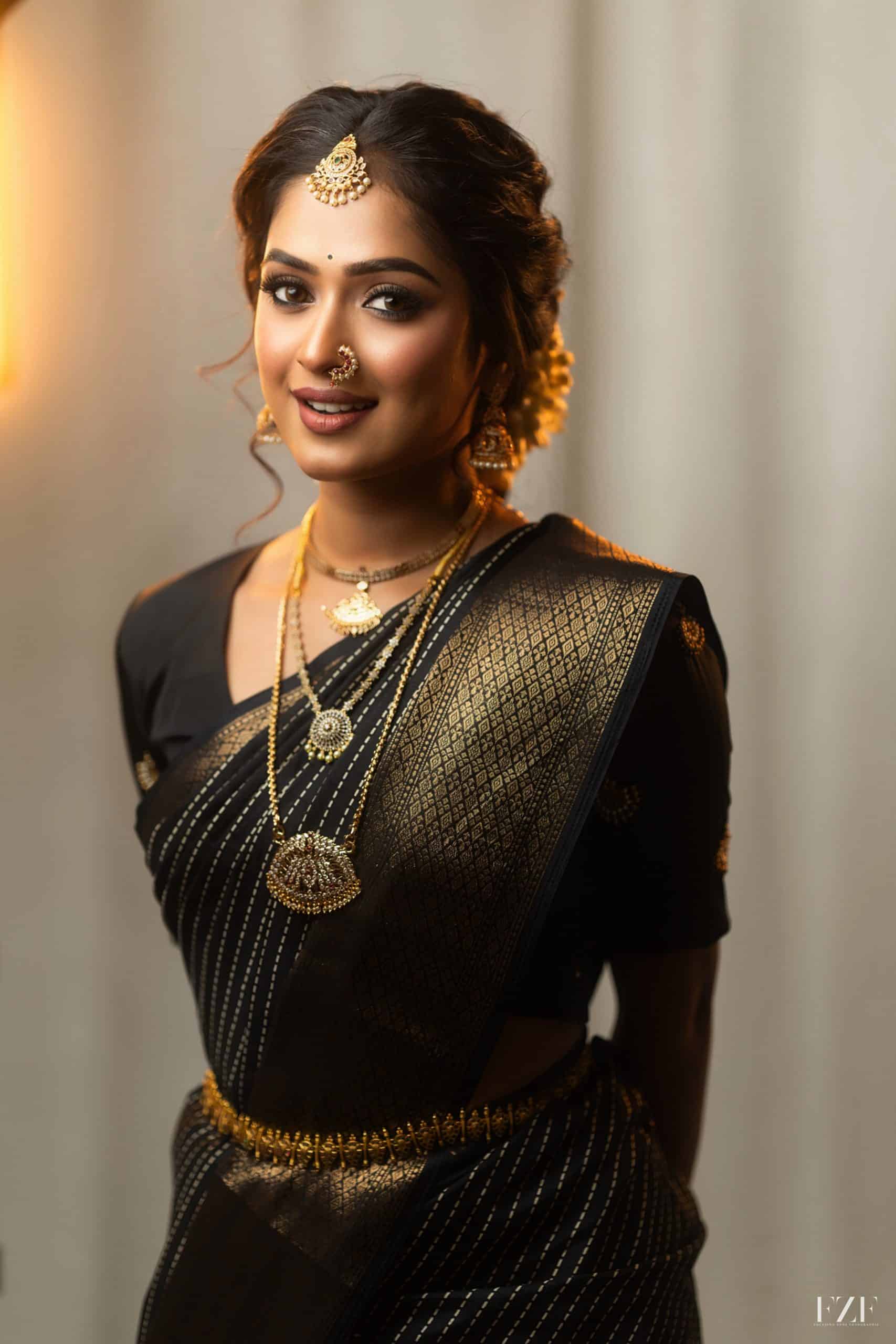 JADE-BLACK SAREE