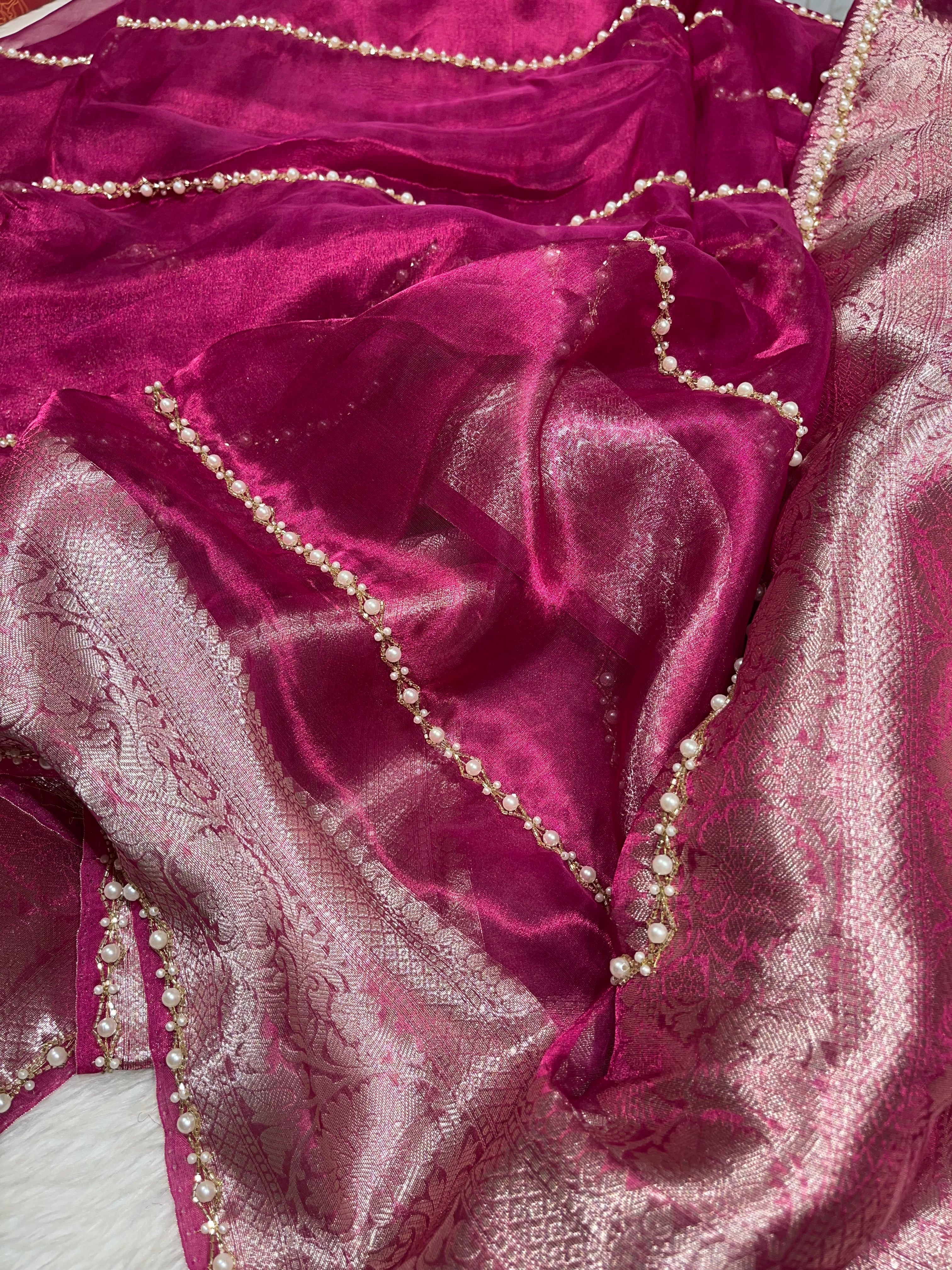 KALKI BRIDAL EDIT-PINK SAREE