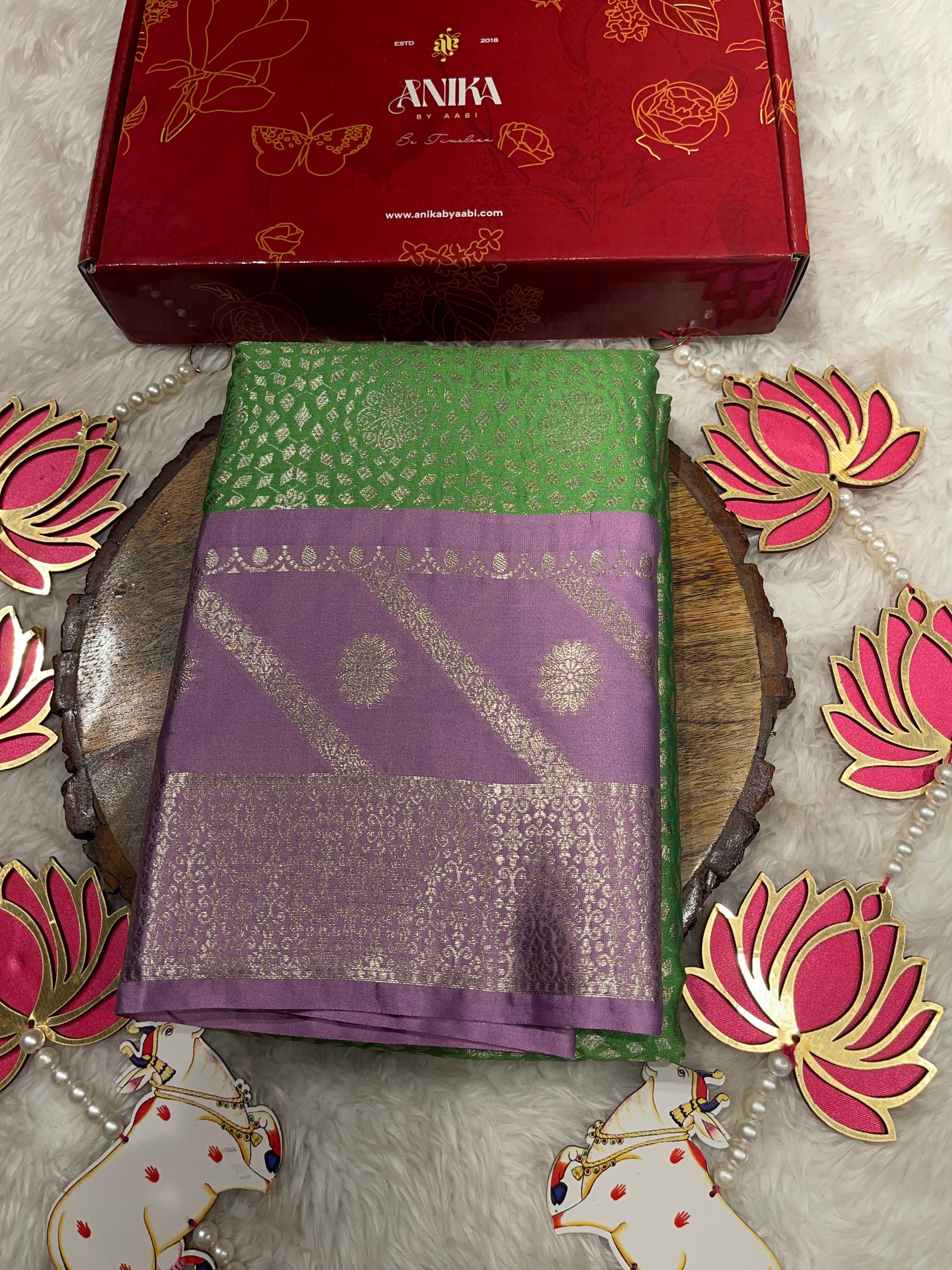 ANIKA'S KANCHI SEMI SILK SAREE-30