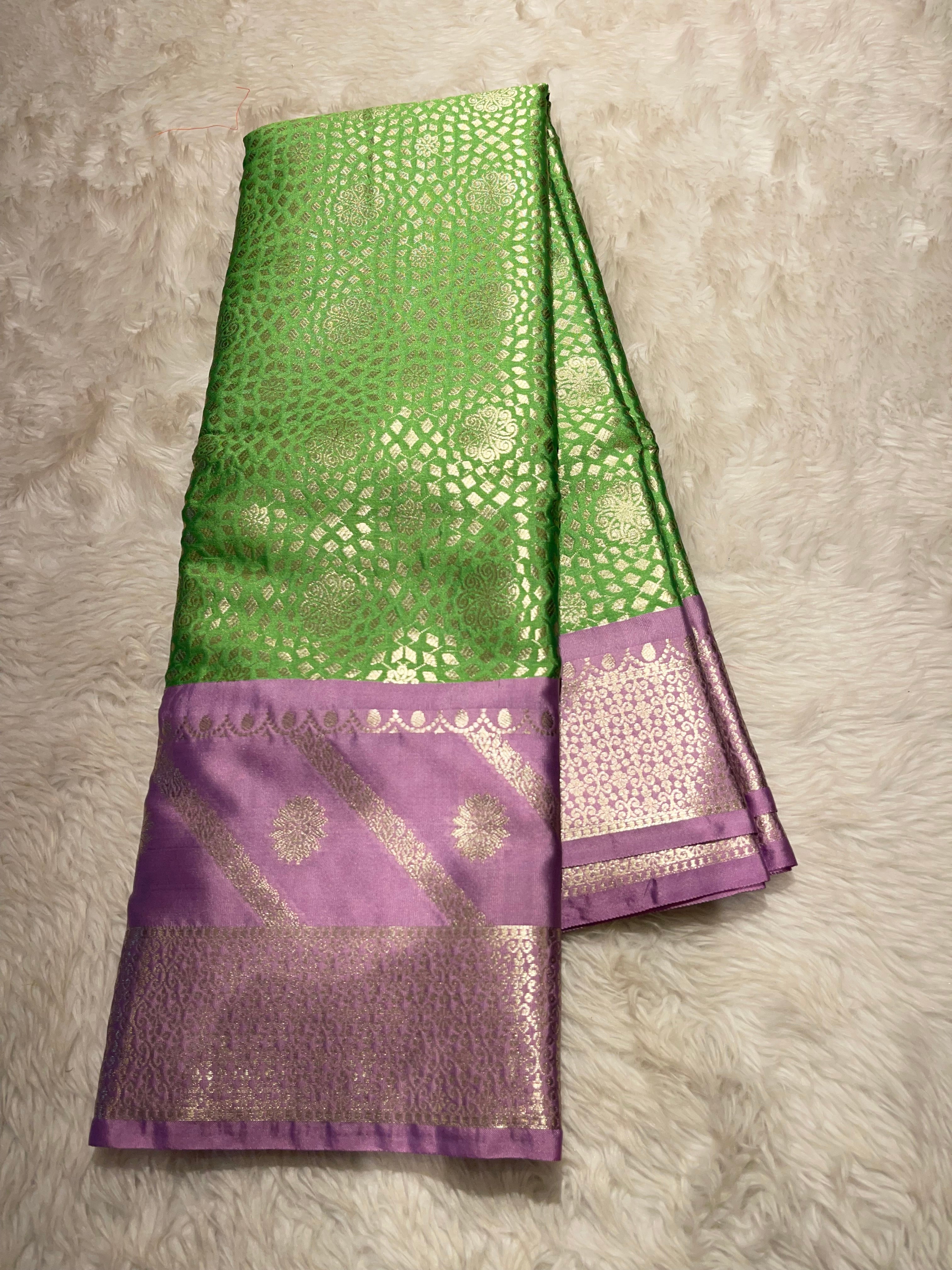 ANIKA'S KANCHI SEMI SILK SAREE-30