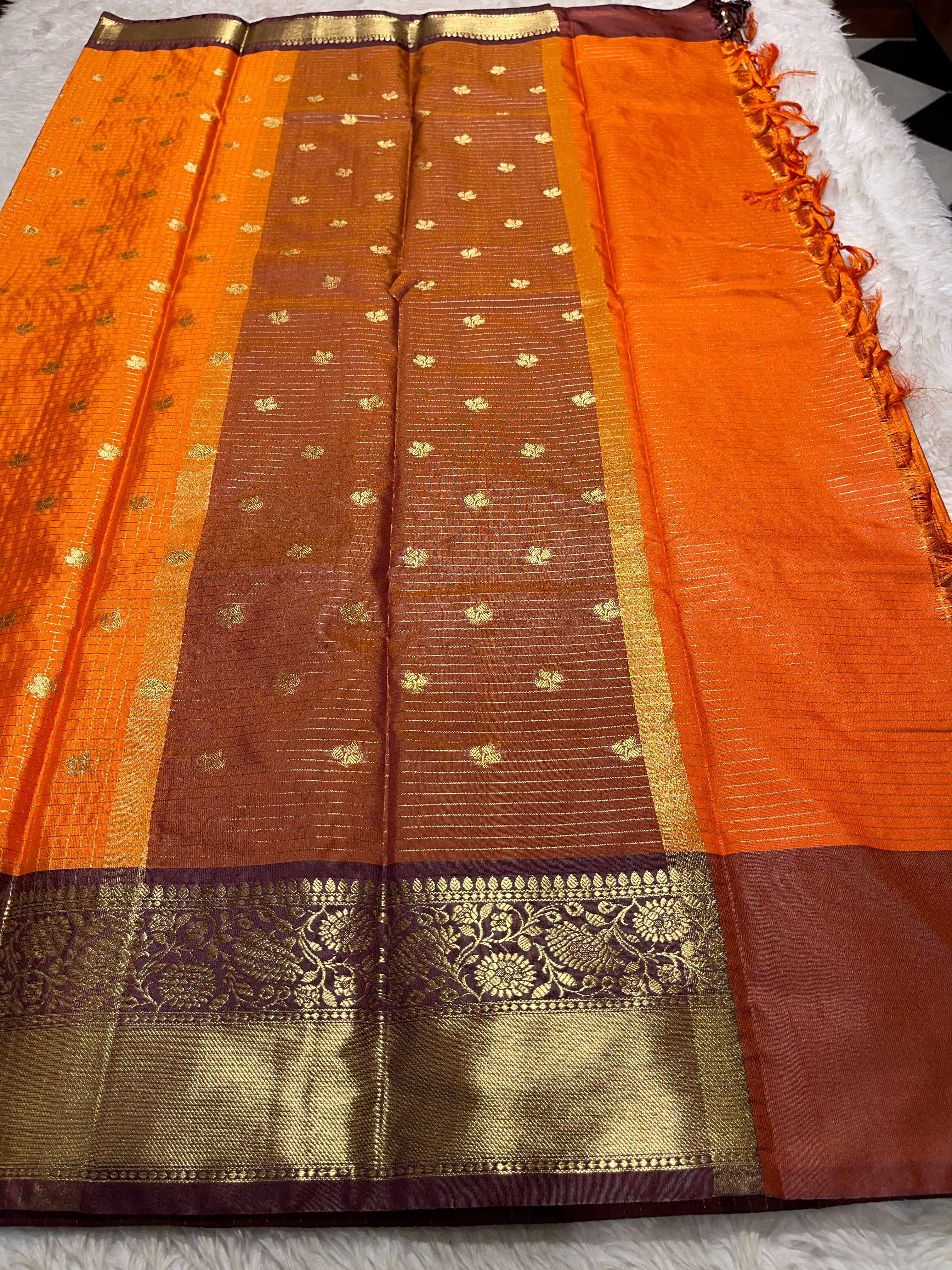 Anika’s Semi silk checks -ASC02