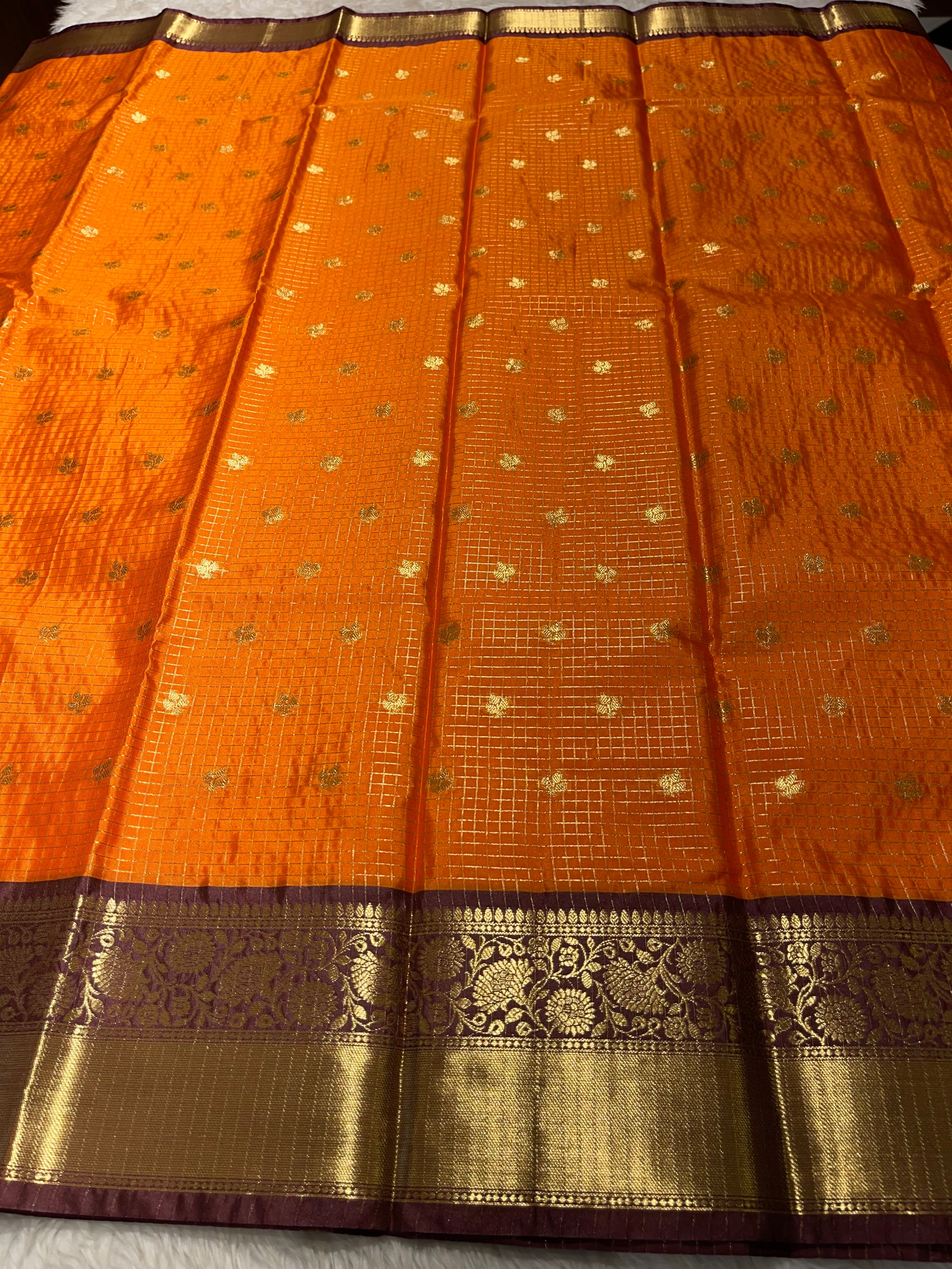 Anika’s Semi silk checks -ASC02