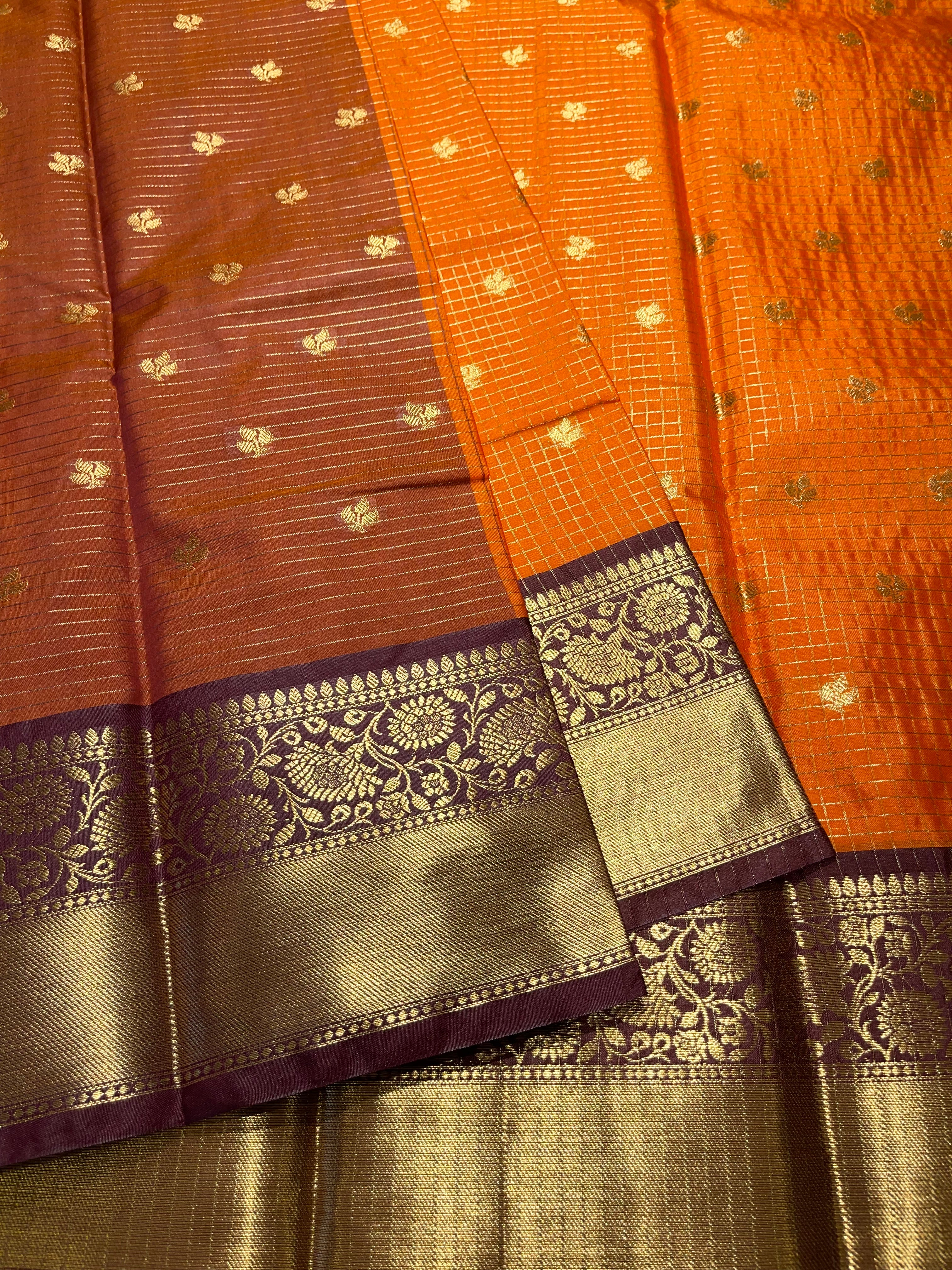 Anika’s Semi silk checks -ASC02