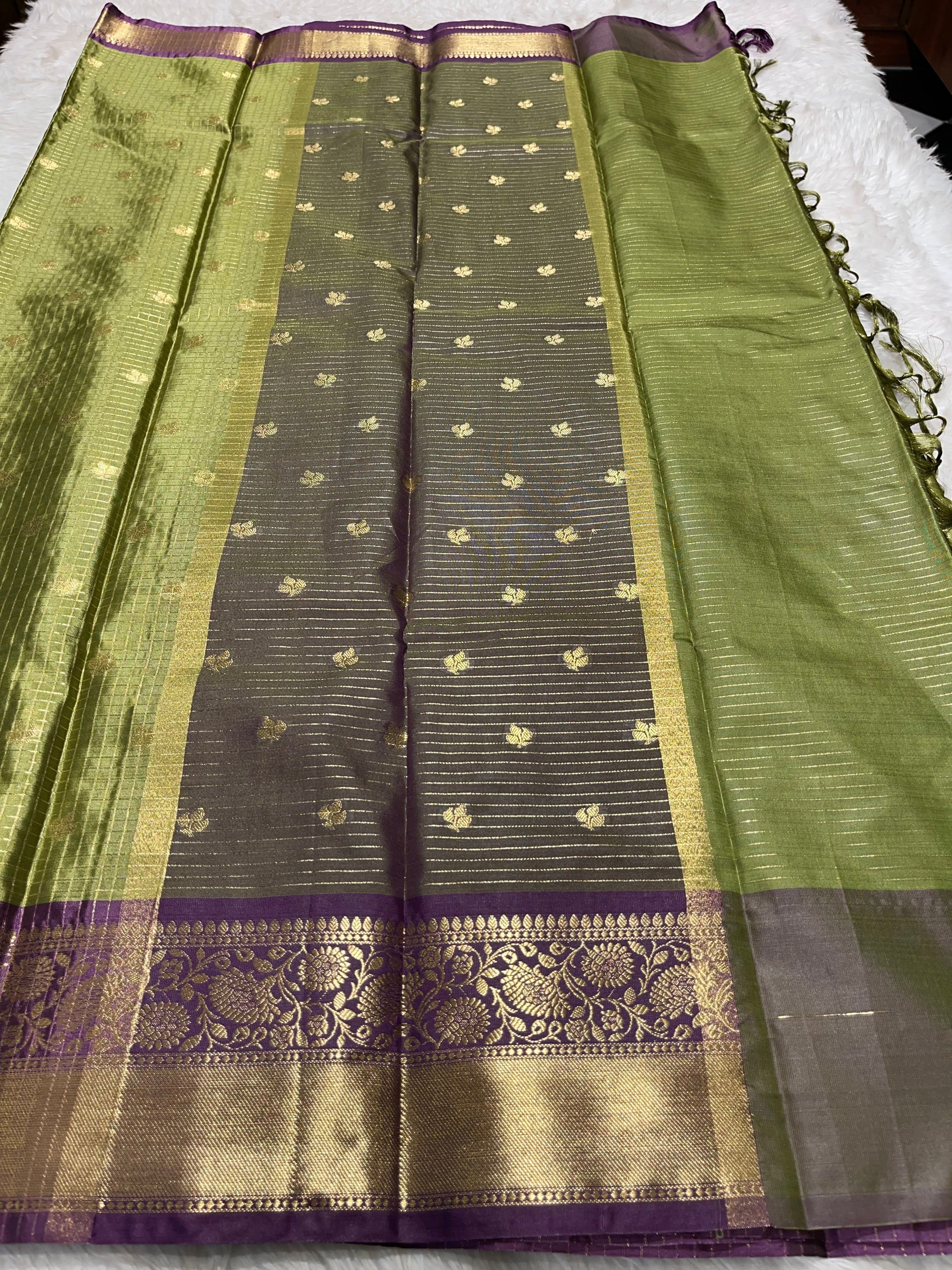 Anika’s Semi silk checks -ASC03