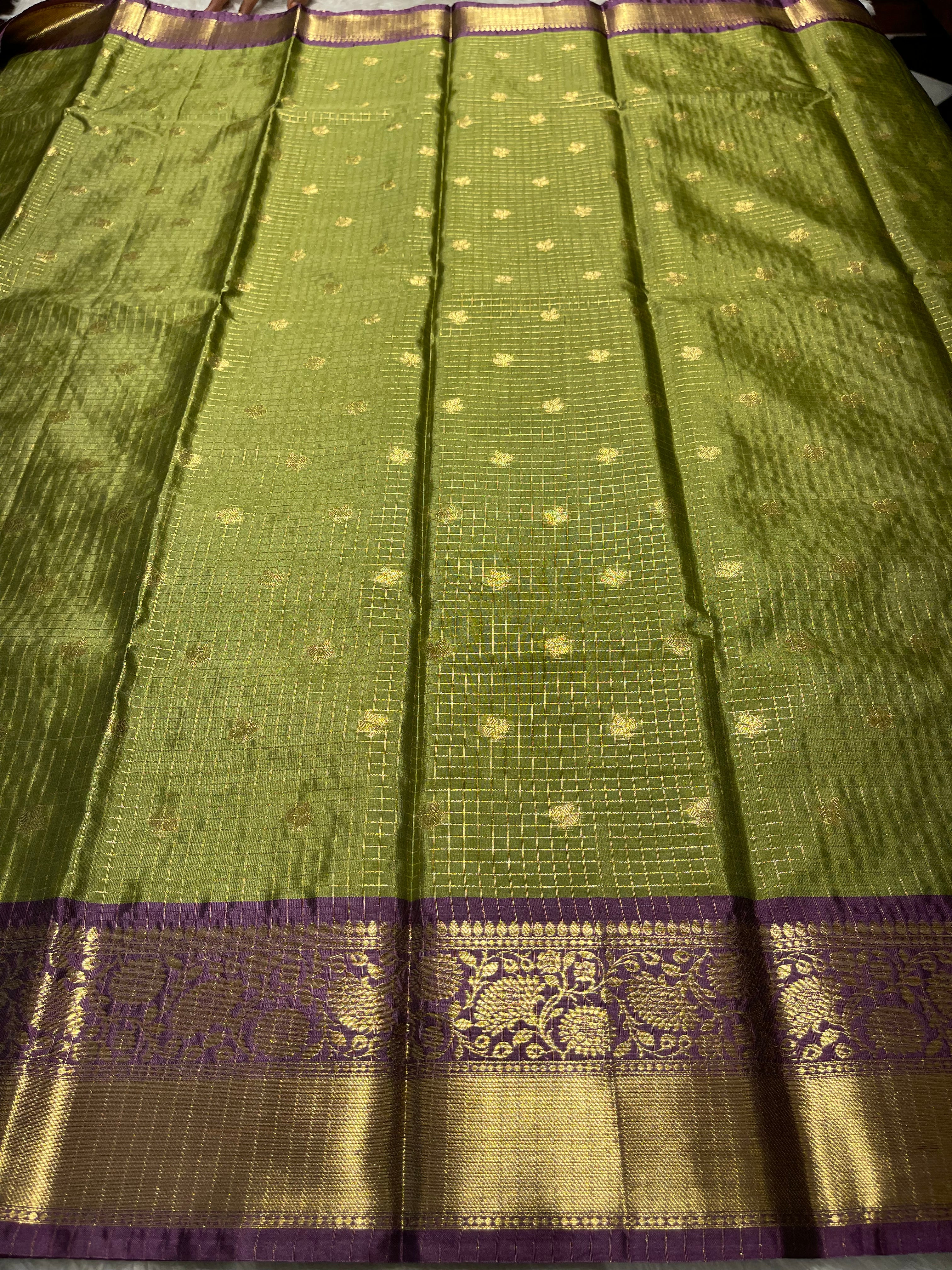 Anika’s Semi silk checks -ASC03