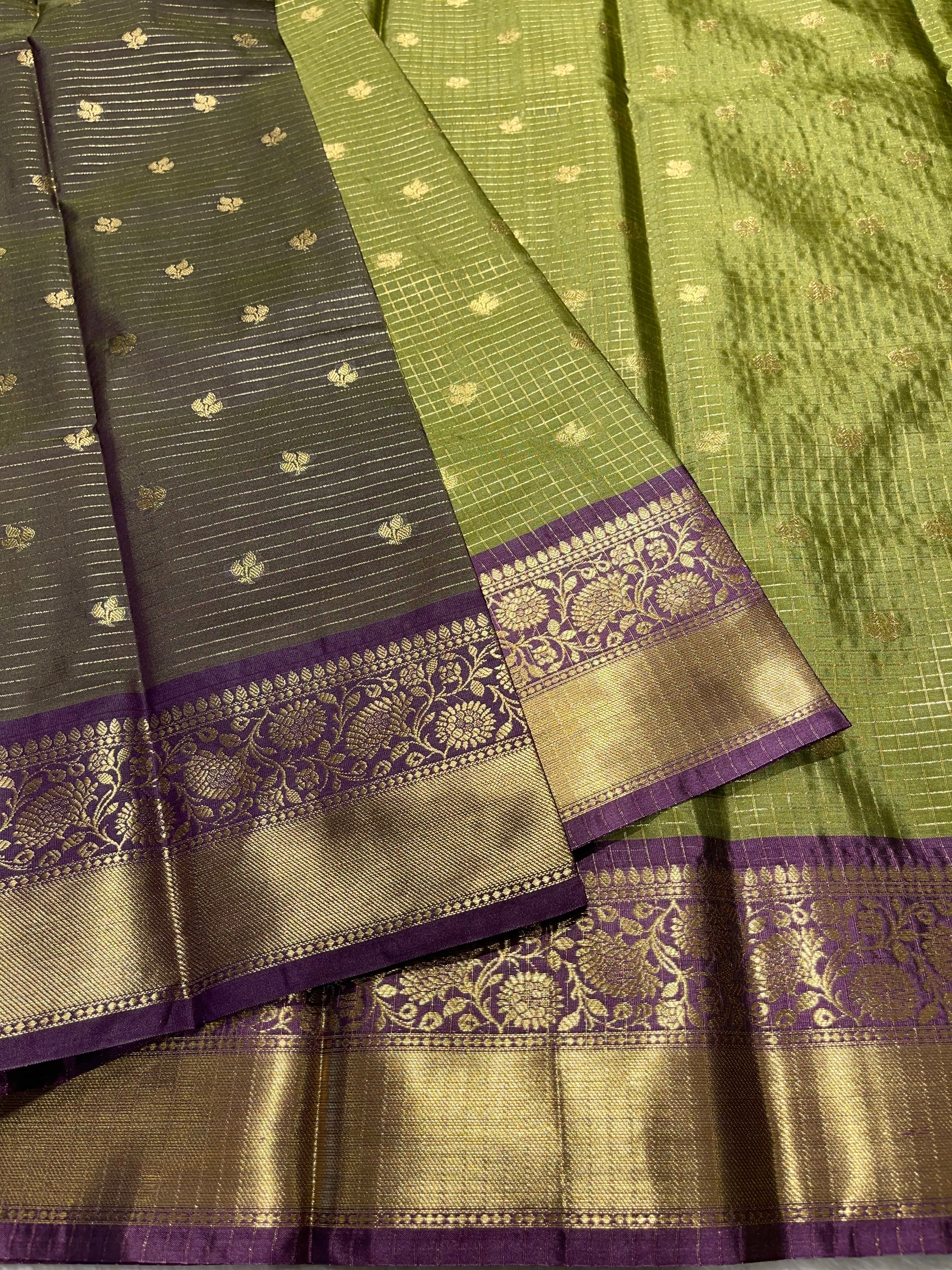 Anika’s Semi silk checks -ASC03