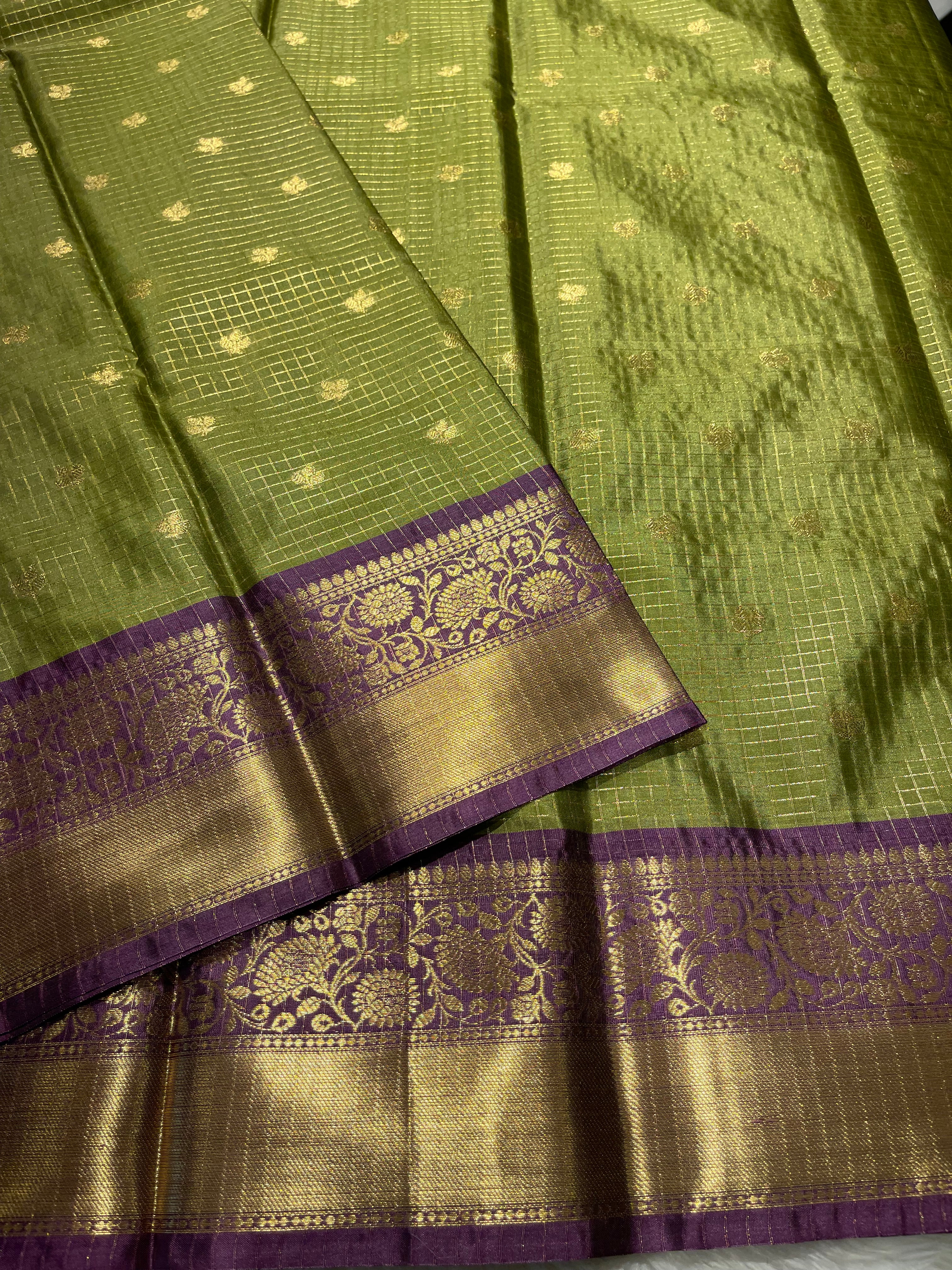 Anika’s Semi silk checks -ASC03