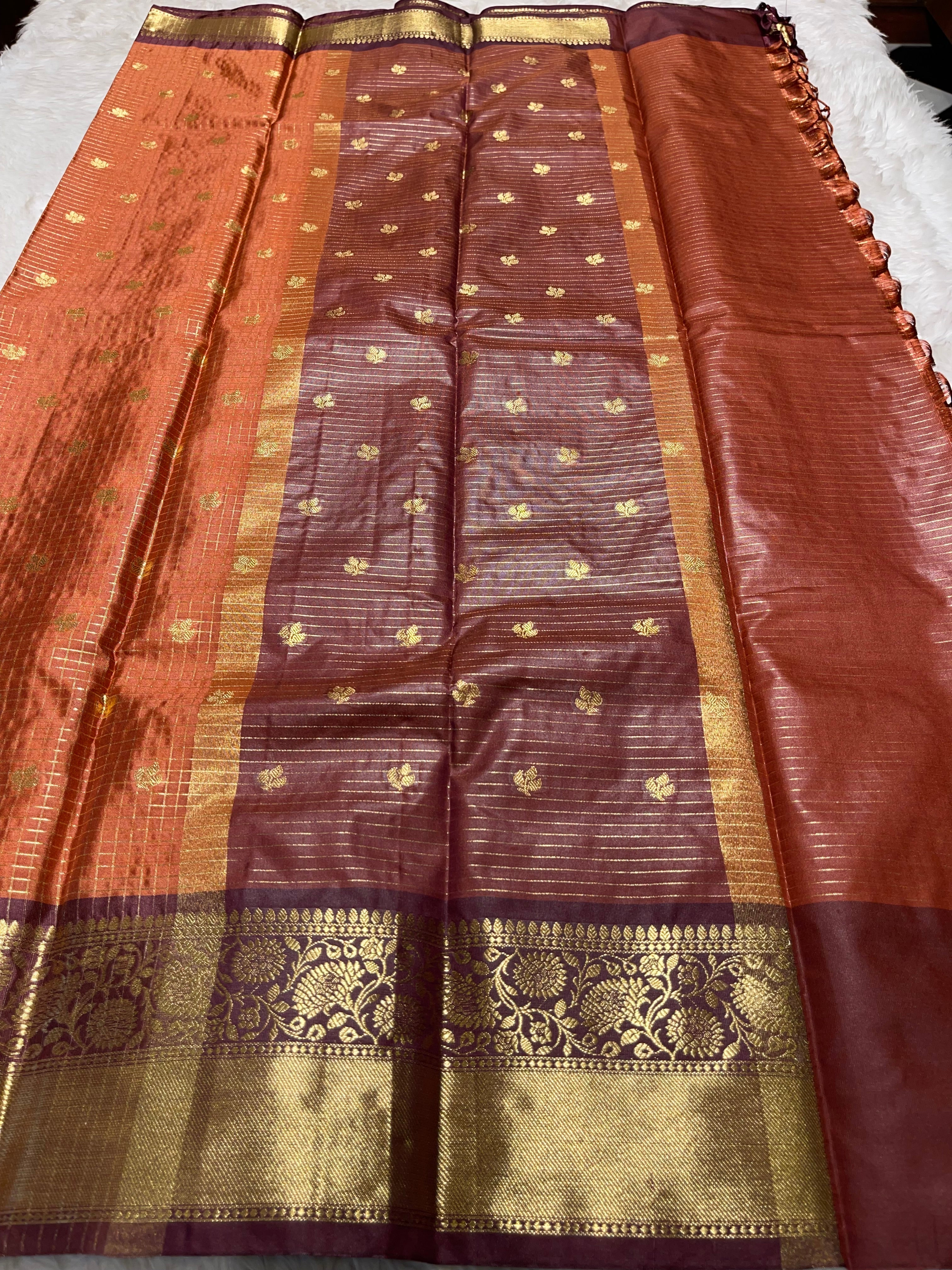 Anika’s Semi silk checks -ASC04