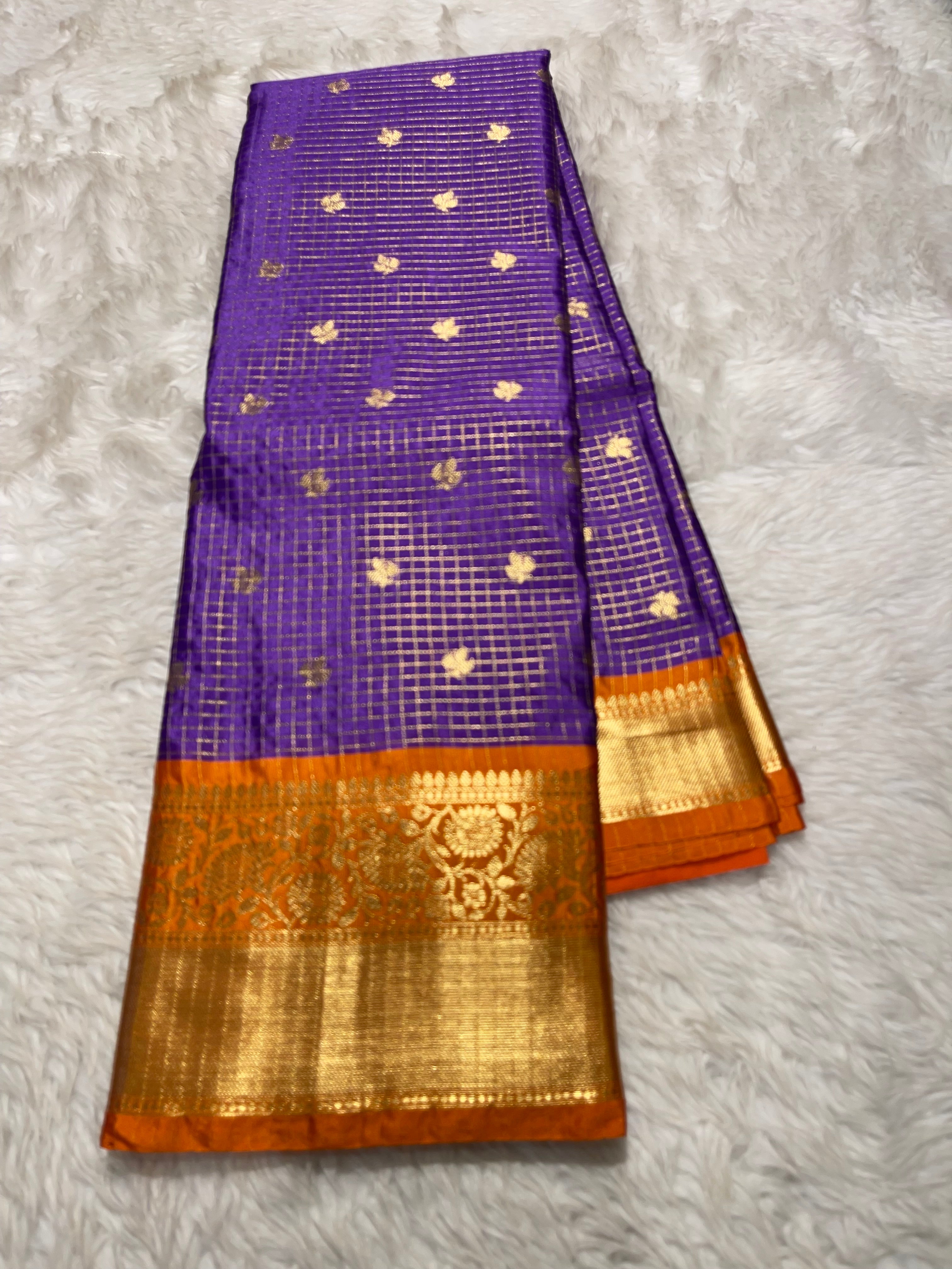 Anika’s Semi silk checks -ASC05