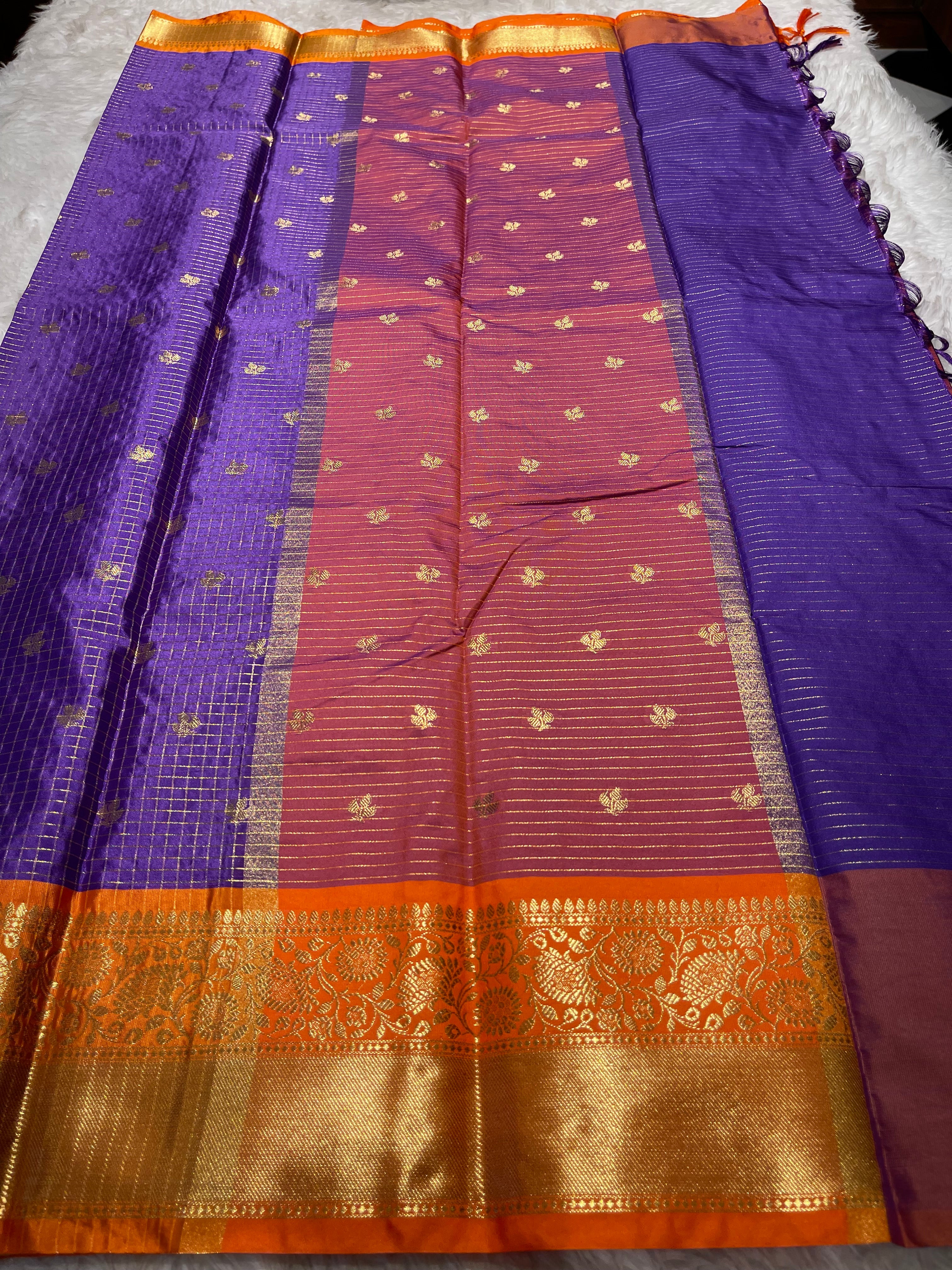 Anika’s Semi silk checks -ASC05