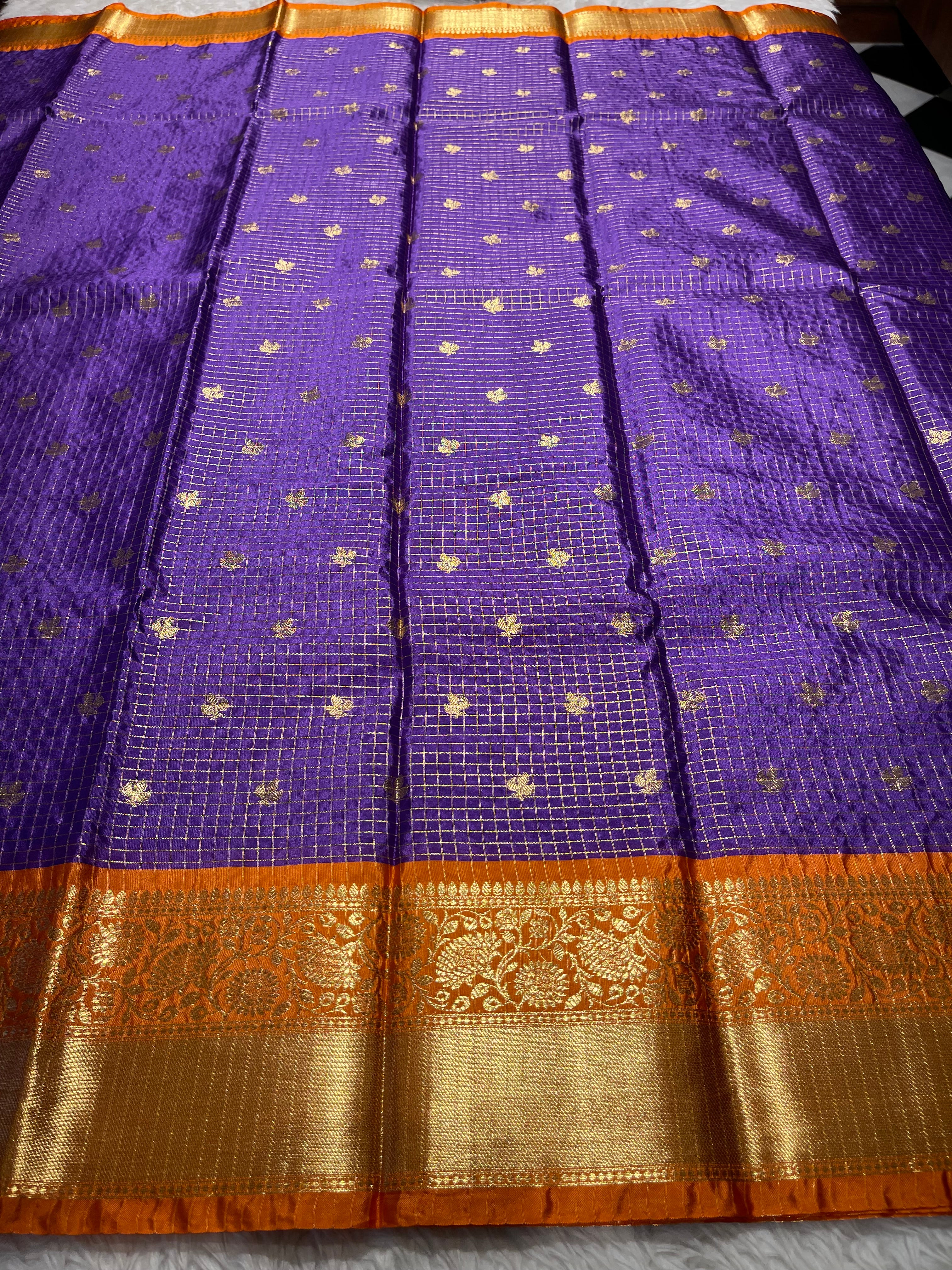 Anika’s Semi silk checks -ASC05