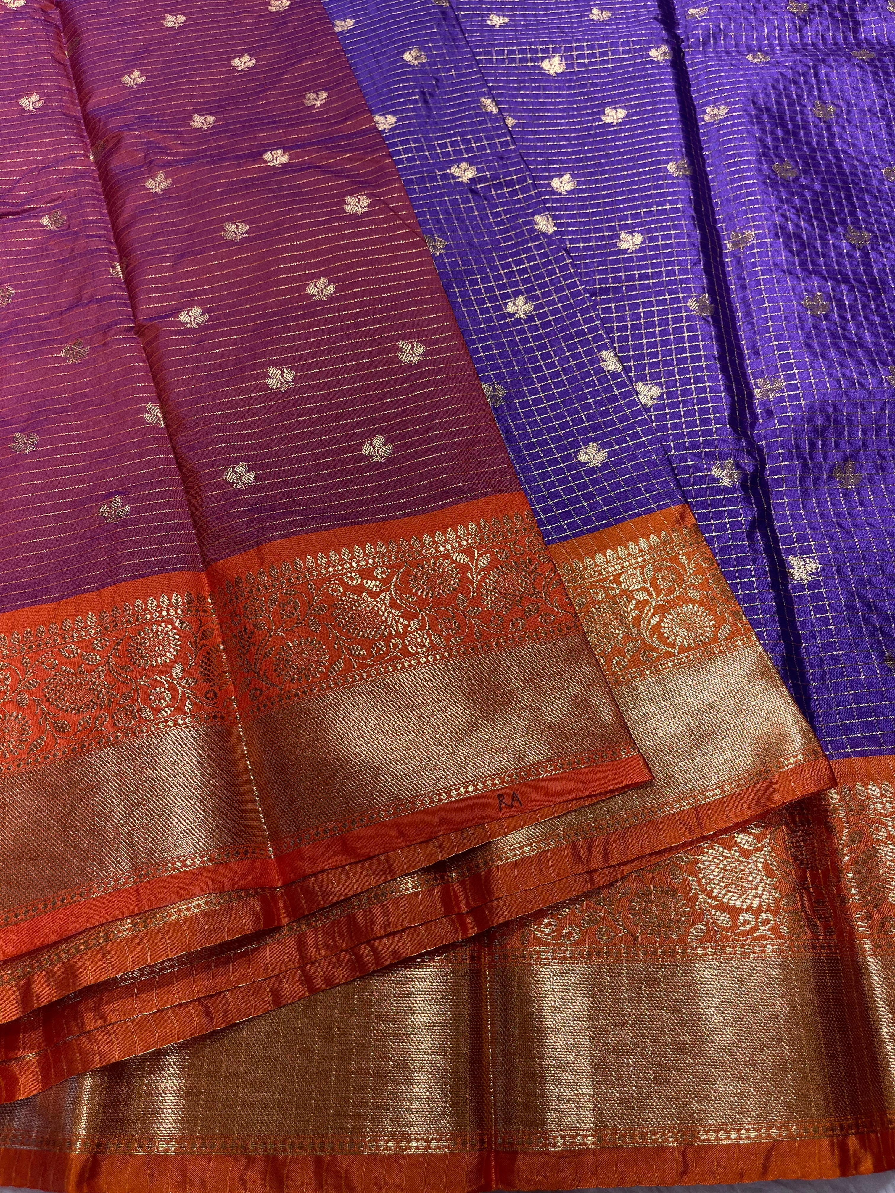 Anika’s Semi silk checks -ASC05