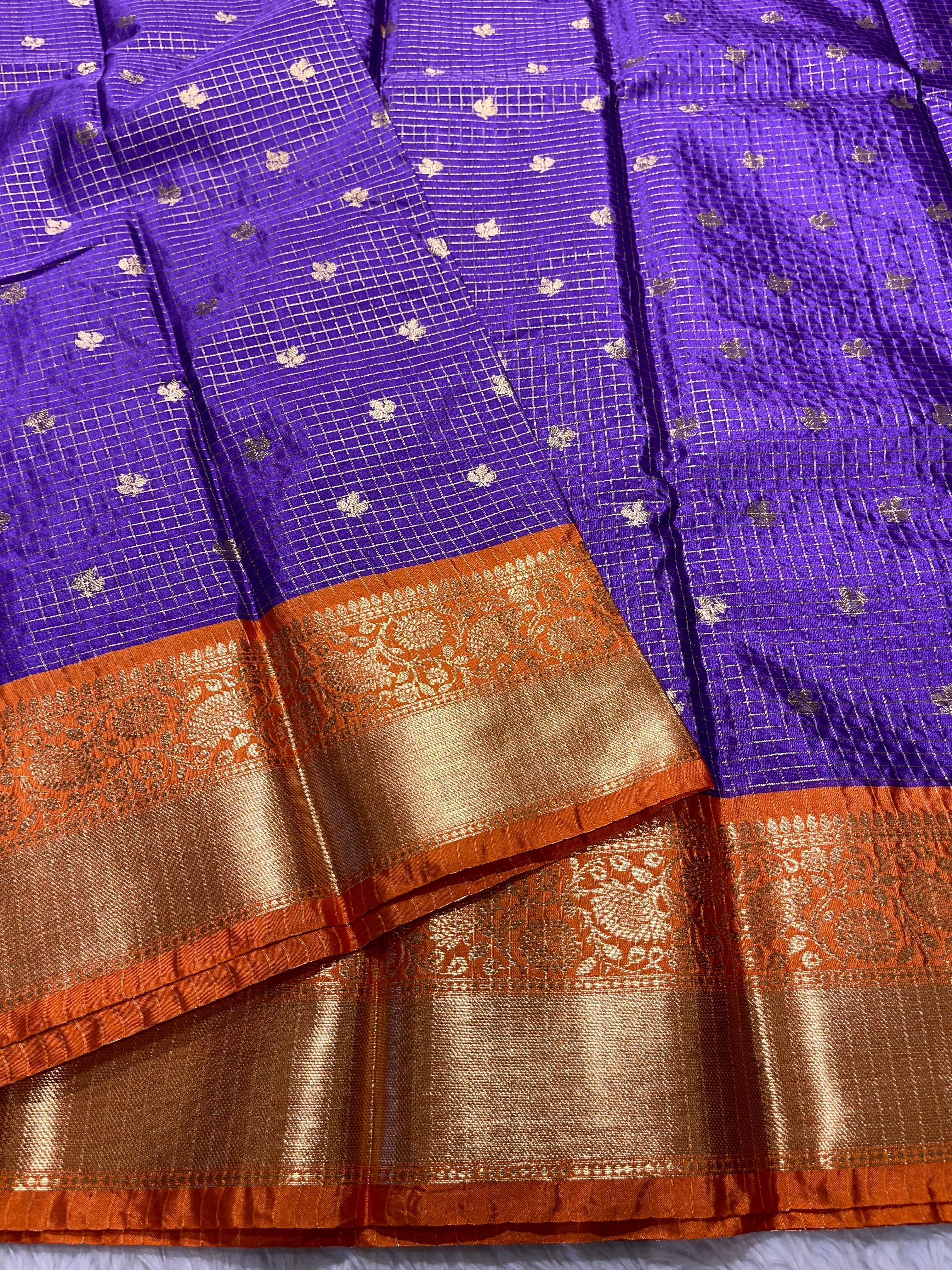 Anika’s Semi silk checks -ASC05