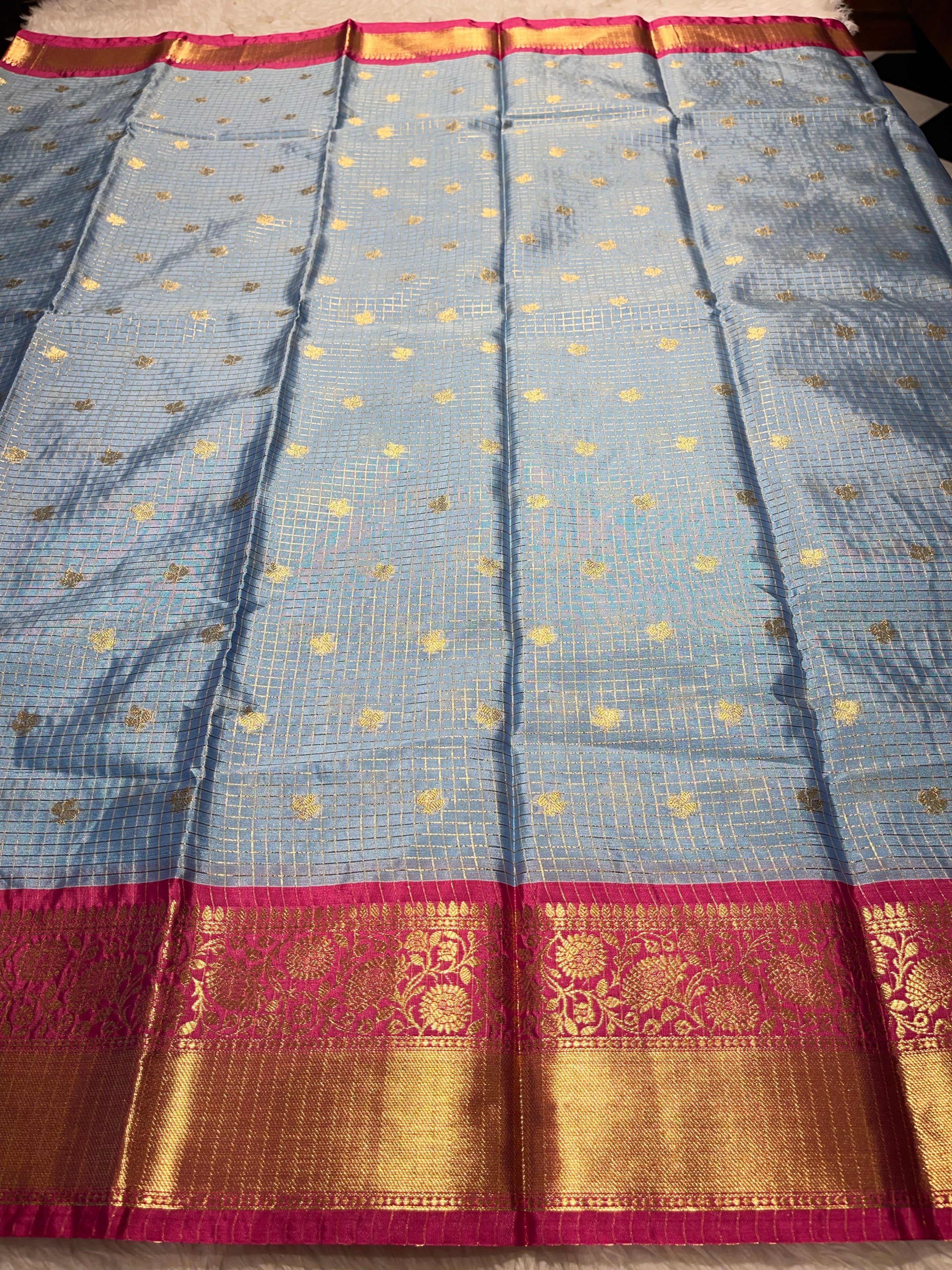 Anika’s Semi silk checks -ASC06