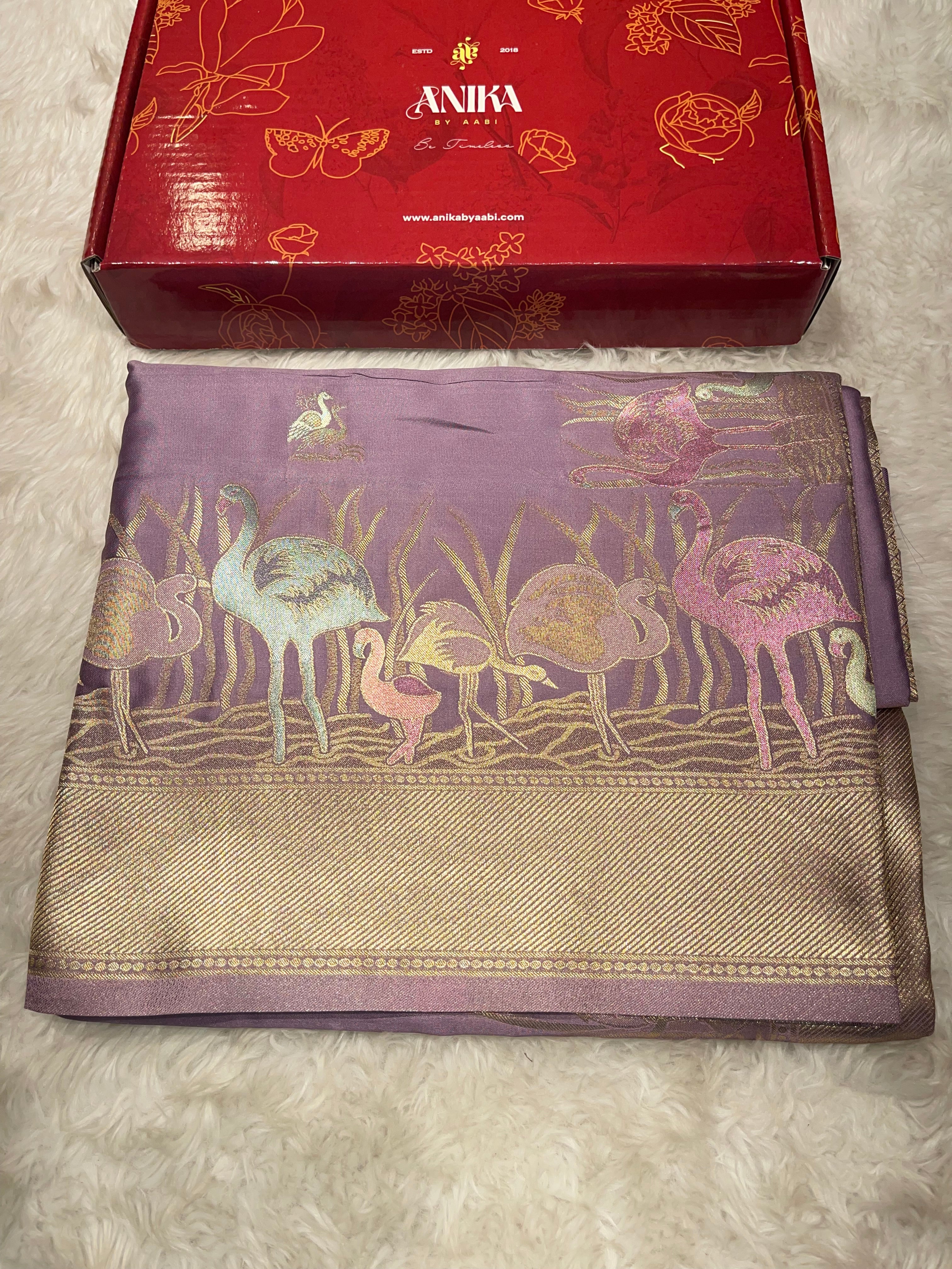 Banarasi semi katan mushro soft silk Saree- BSK01