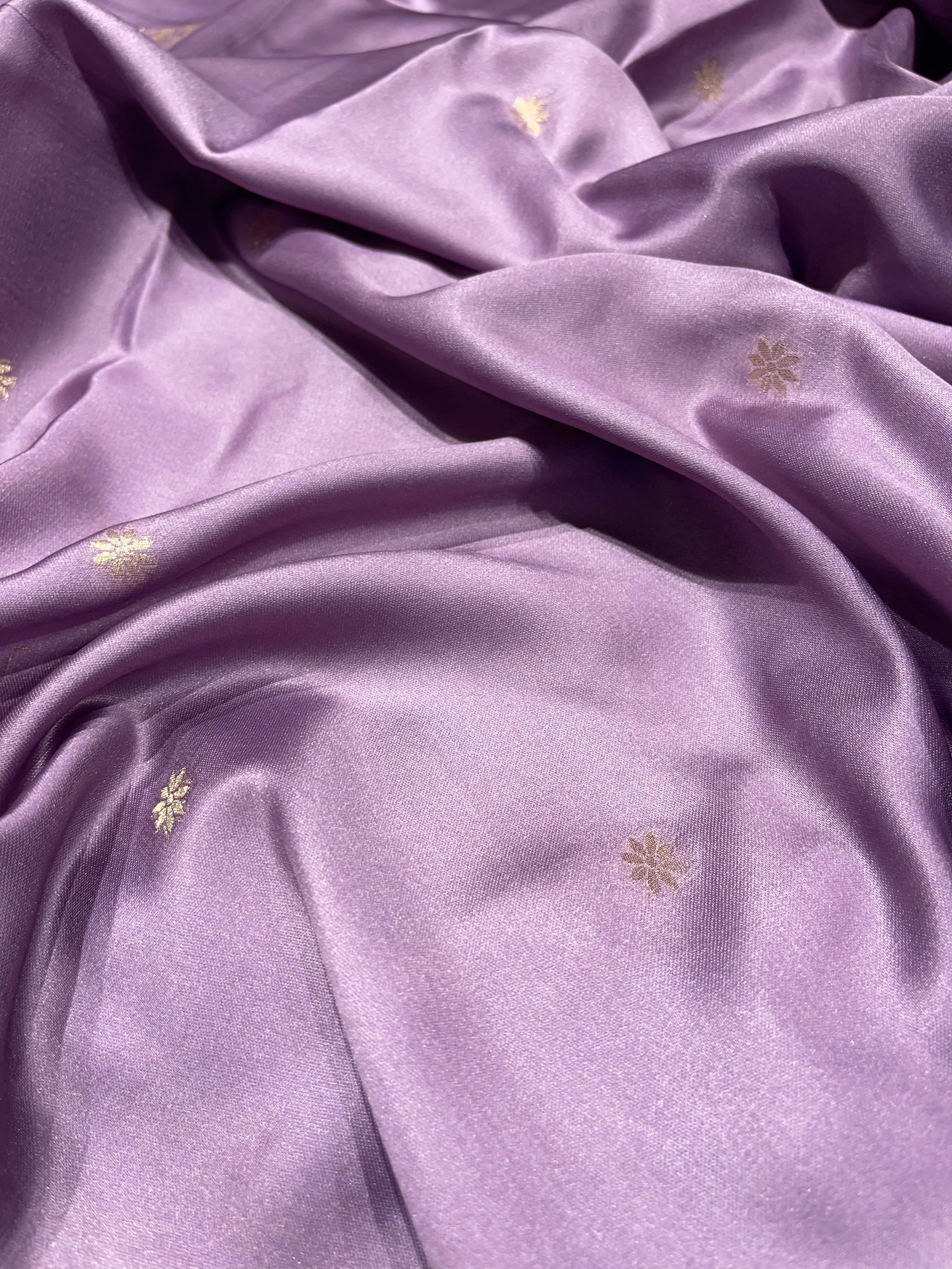 Banarasi semi katan mushro soft silk Saree- BSK01