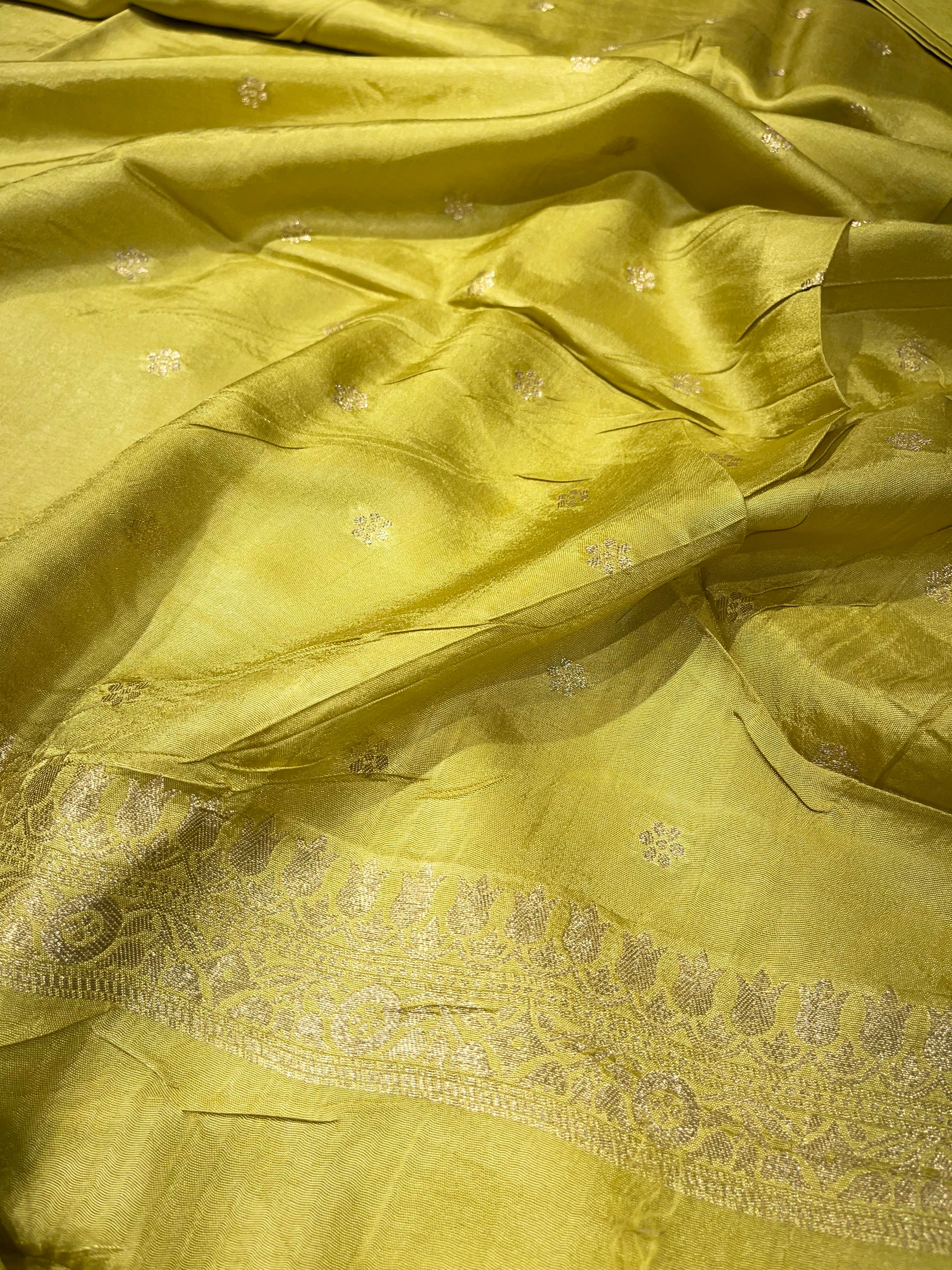 Banarasi chinon silk saree - Masaba Purple -MP03