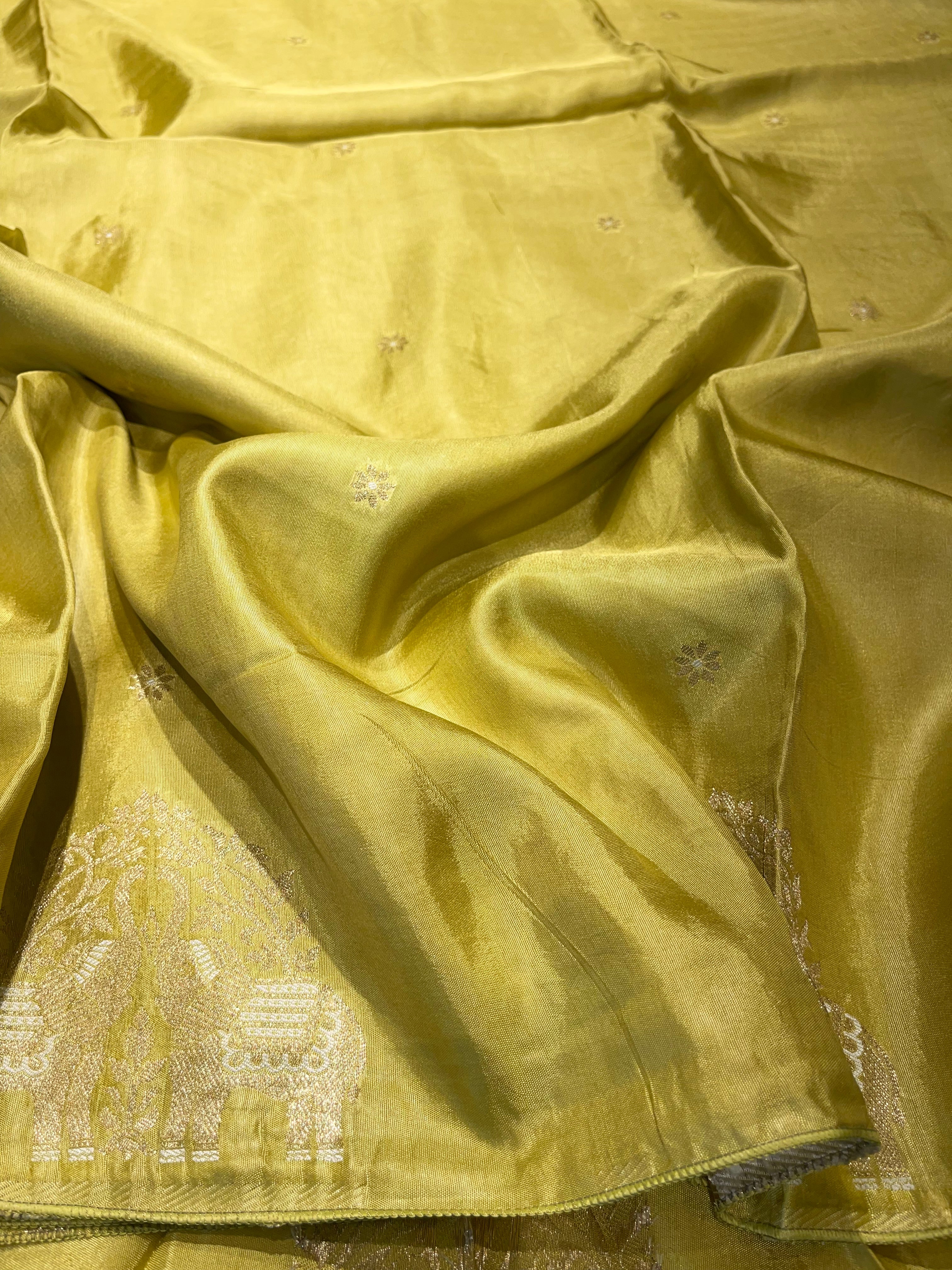 Banarasi chinon silk saree - Masaba Purple -MP03