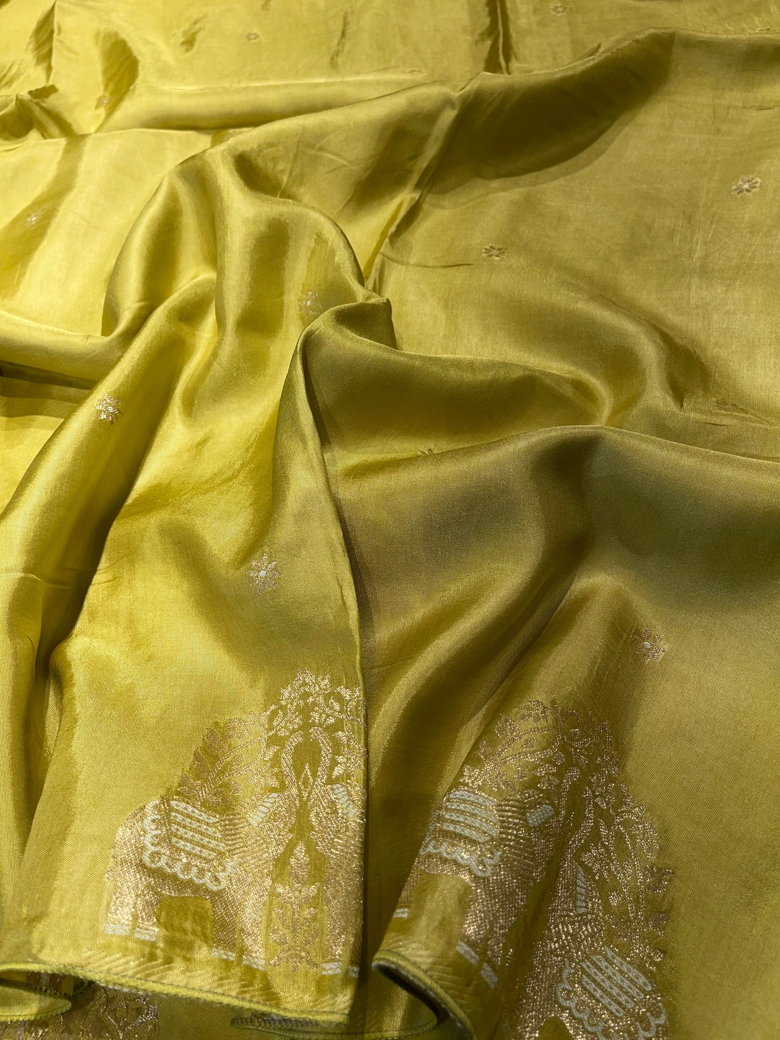 Banarasi chinon silk saree - Masaba Purple -MP03