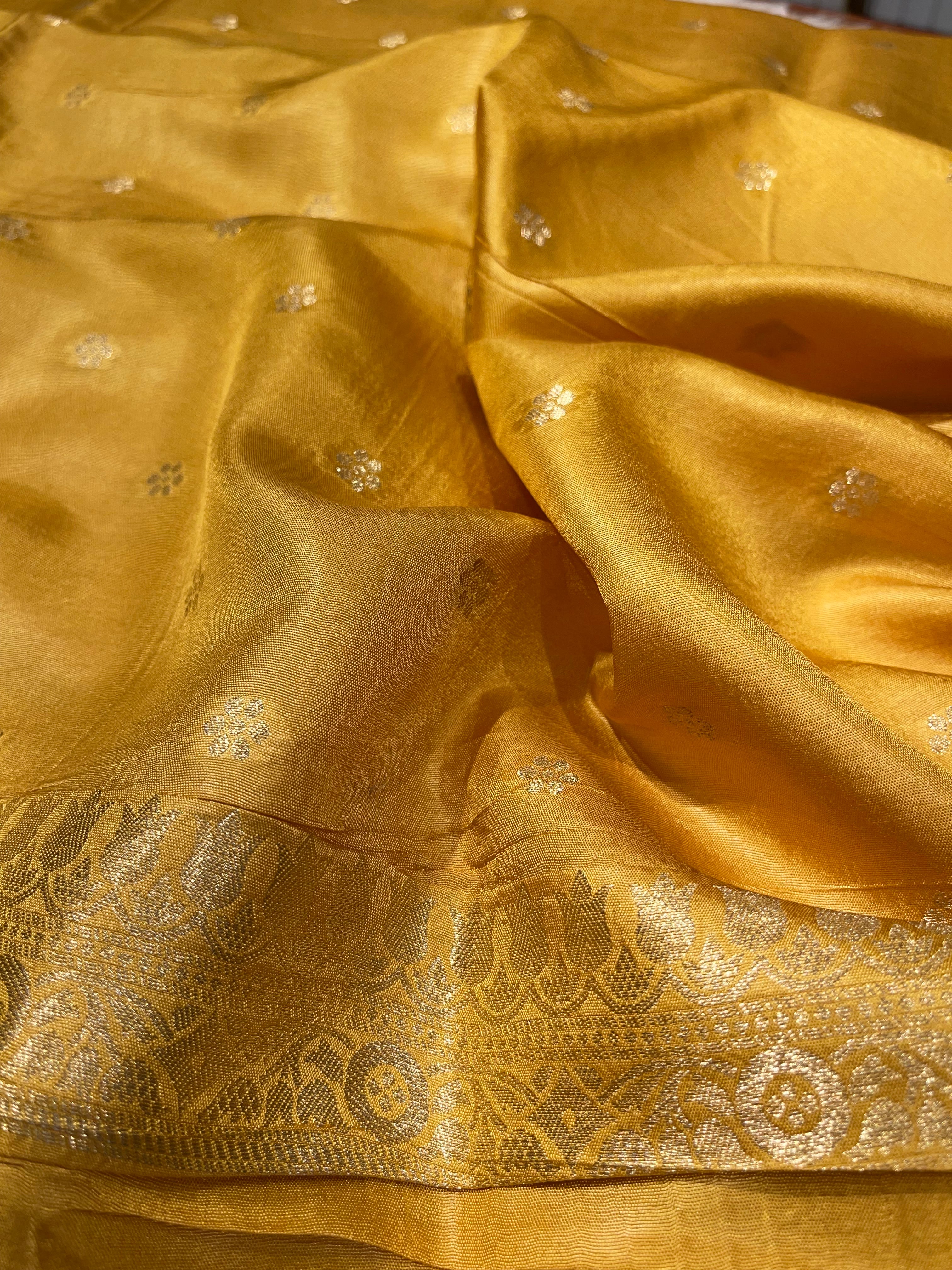 Banarasi chinon silk saree - Masaba Purple -MP02