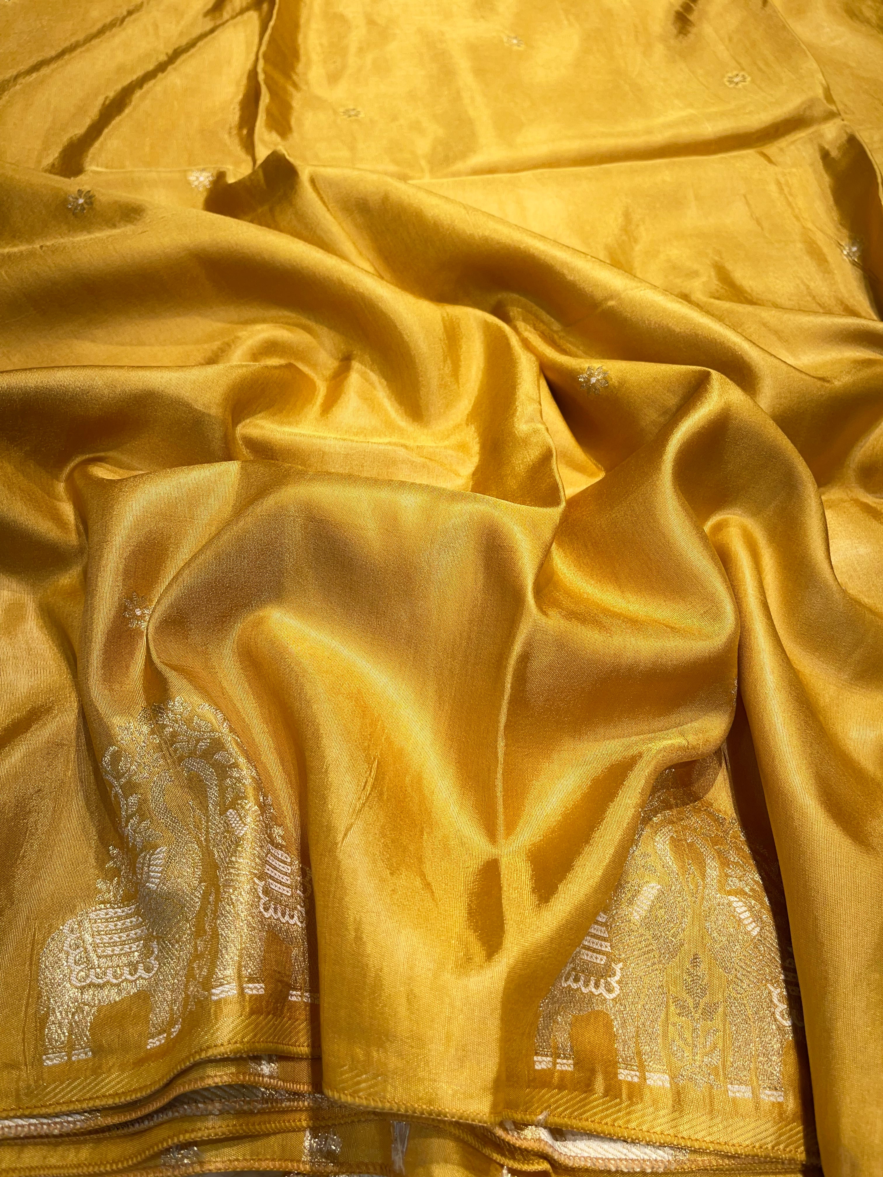 Banarasi chinon silk saree - Masaba Purple -MP02