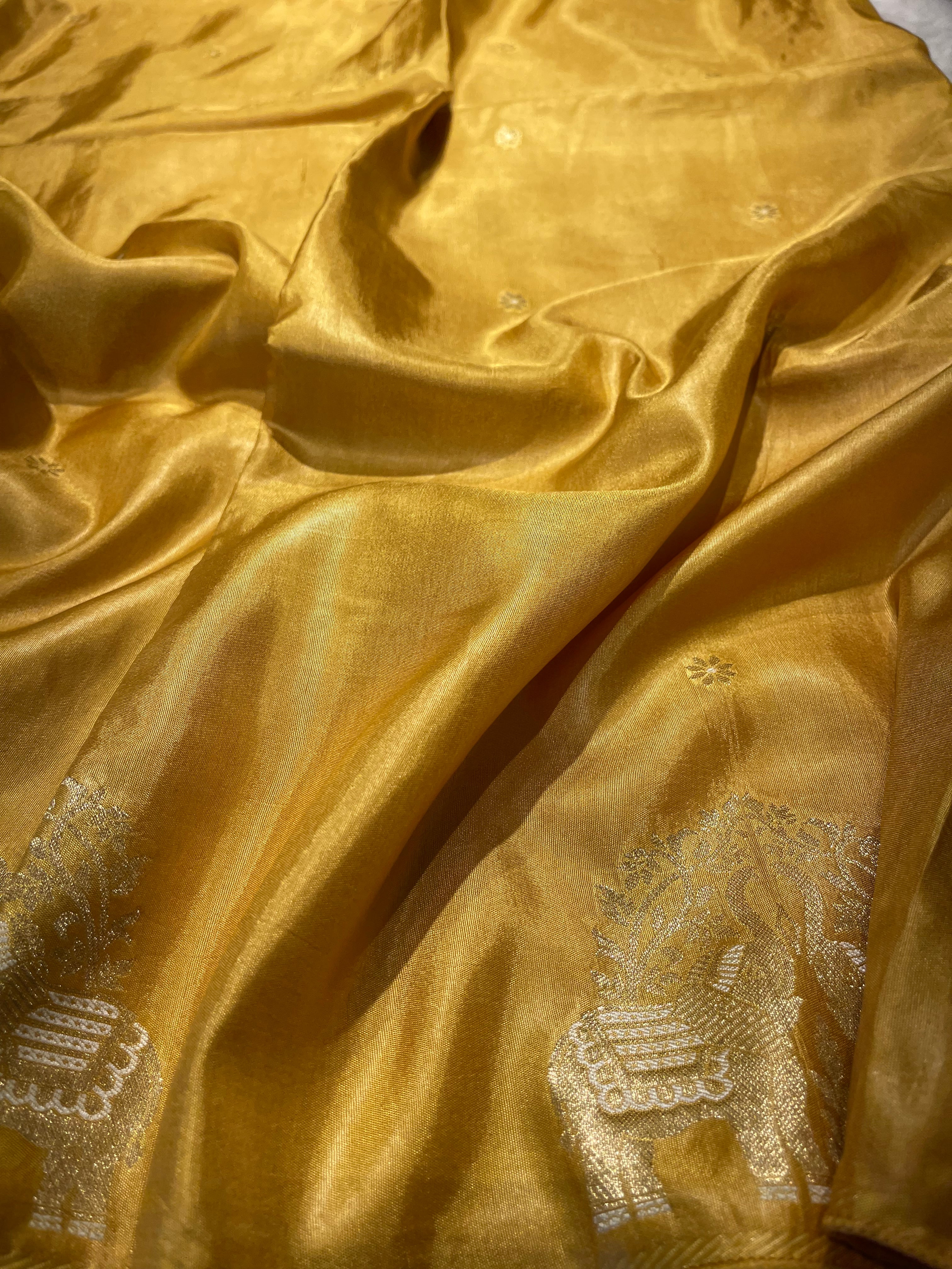 Banarasi chinon silk saree - Masaba Purple -MP02