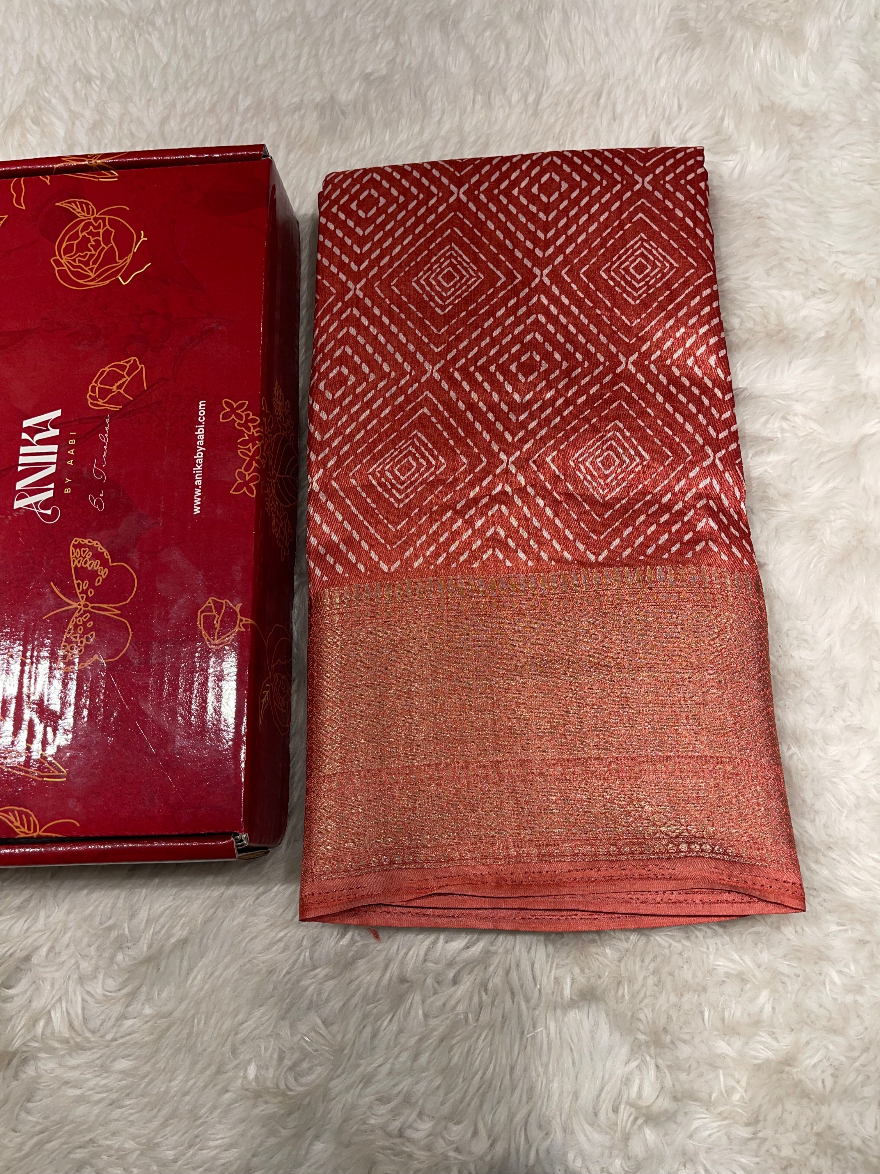 Printed Dola Saree-PD08