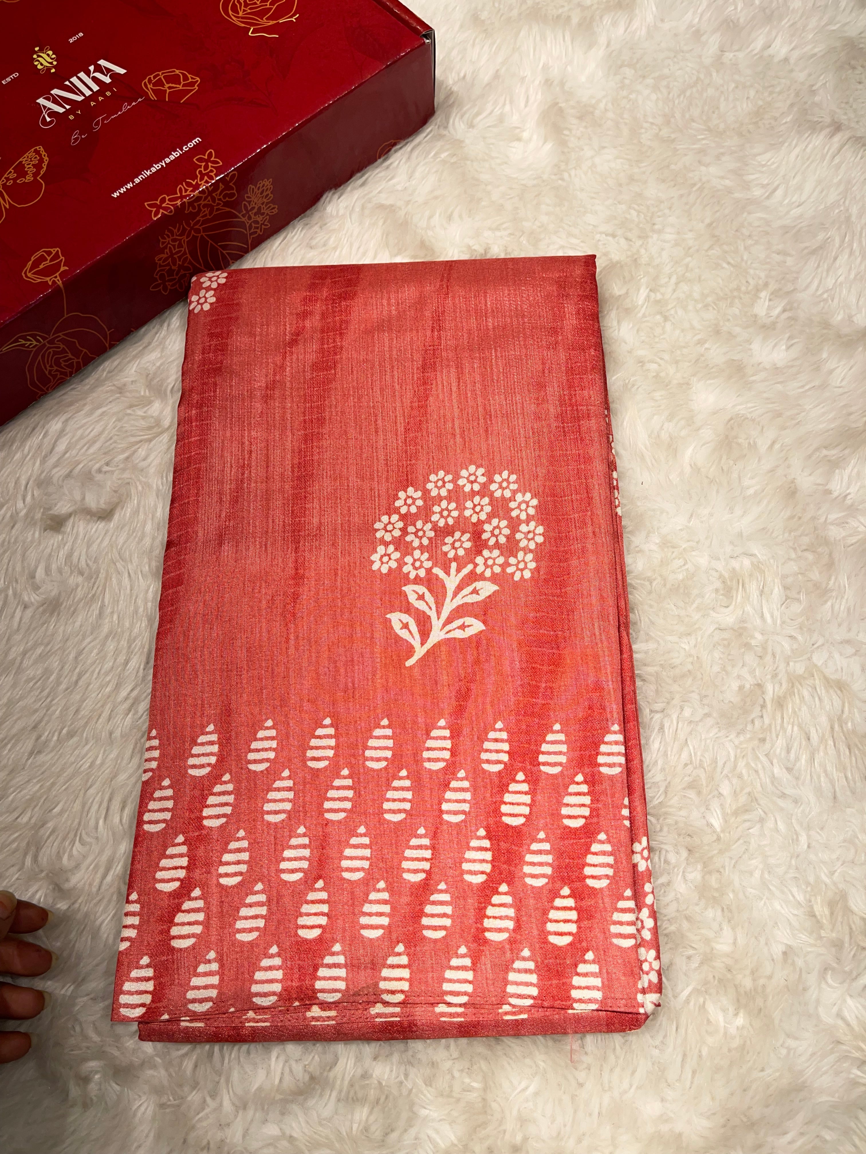 Printed Dola Saree-PD03