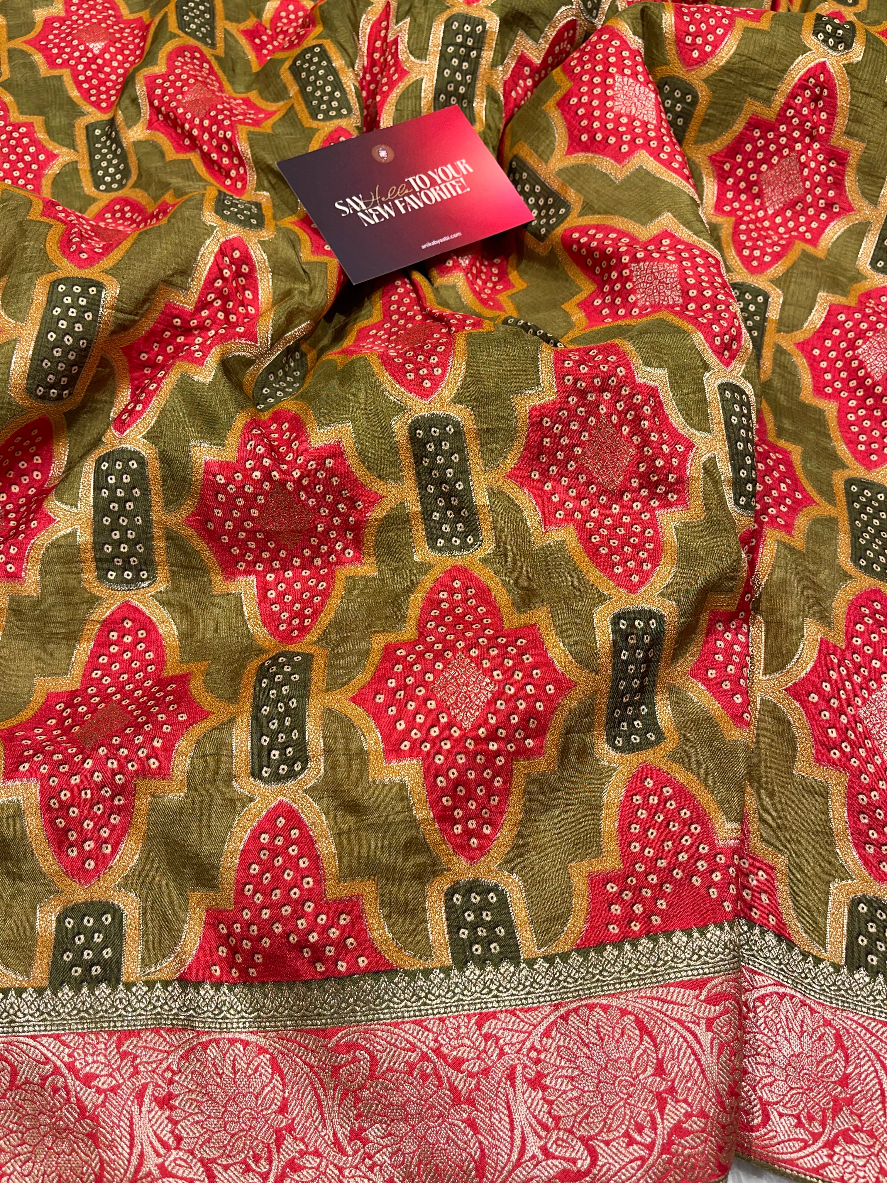 SEMI TUSSAR silk saree - ST02