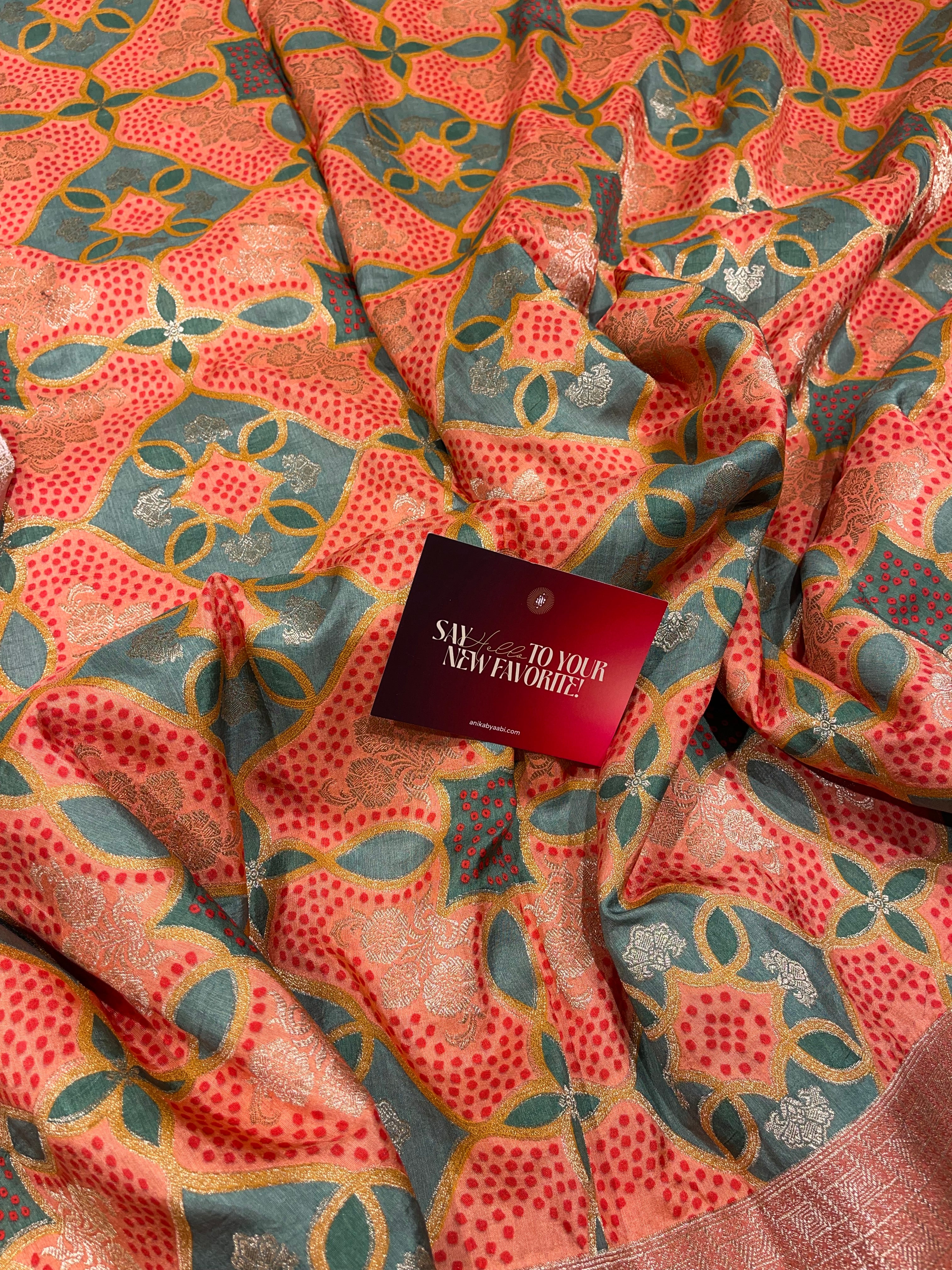 SEMI TUSSAR  silk saree - ST01