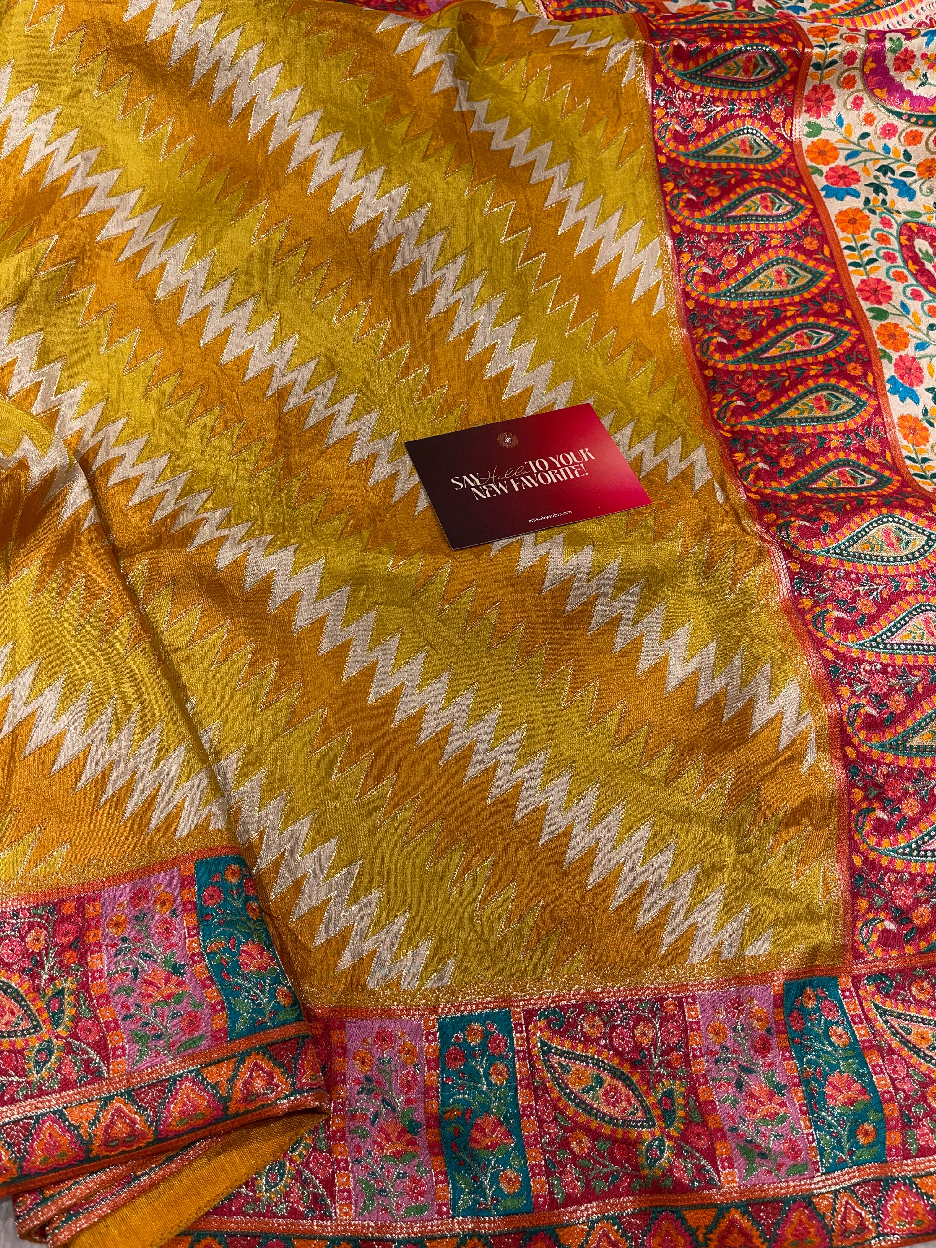 Pashmina silk saree - Mastani 1866