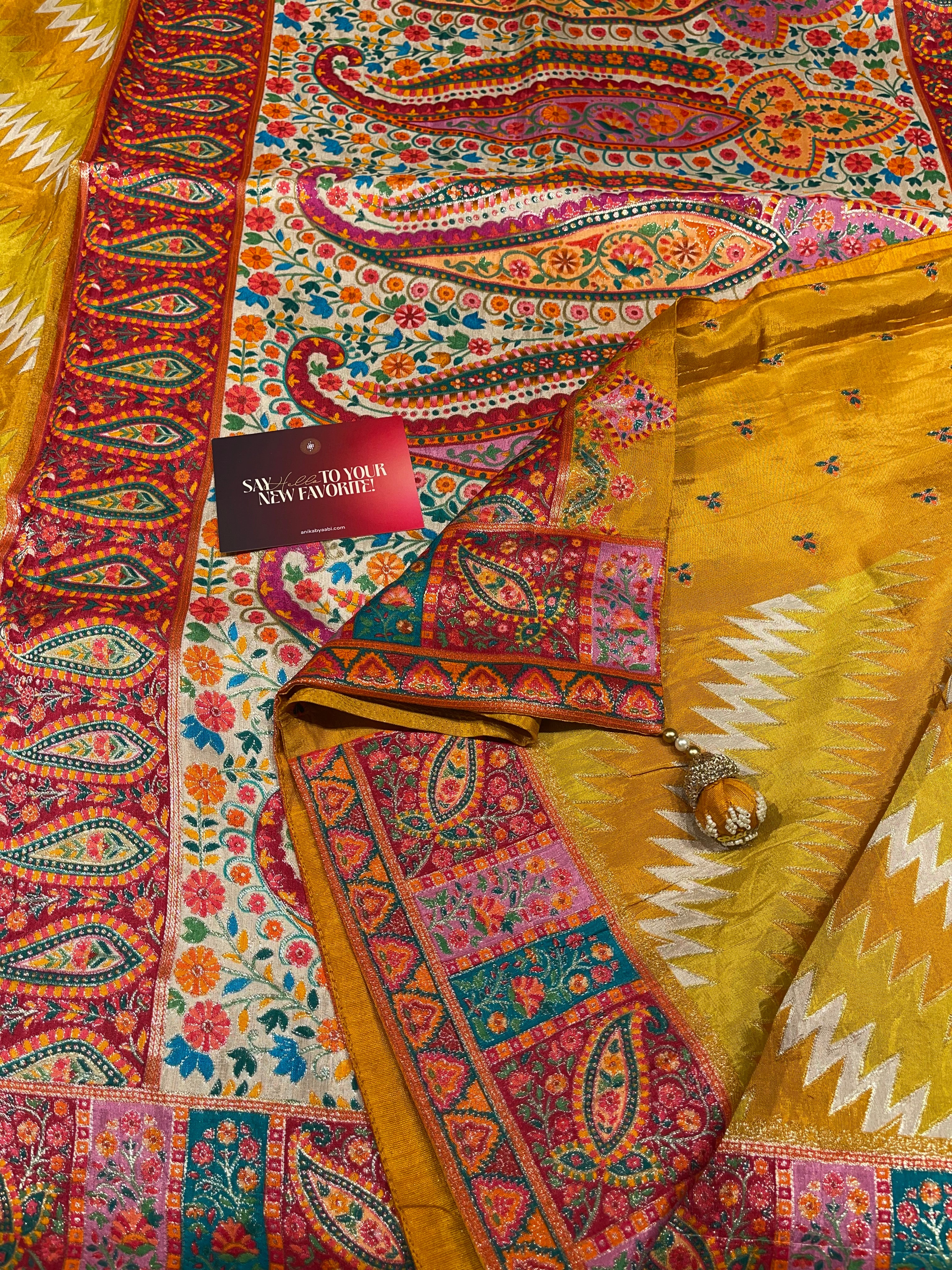 Pashmina silk saree - Mastani 1866