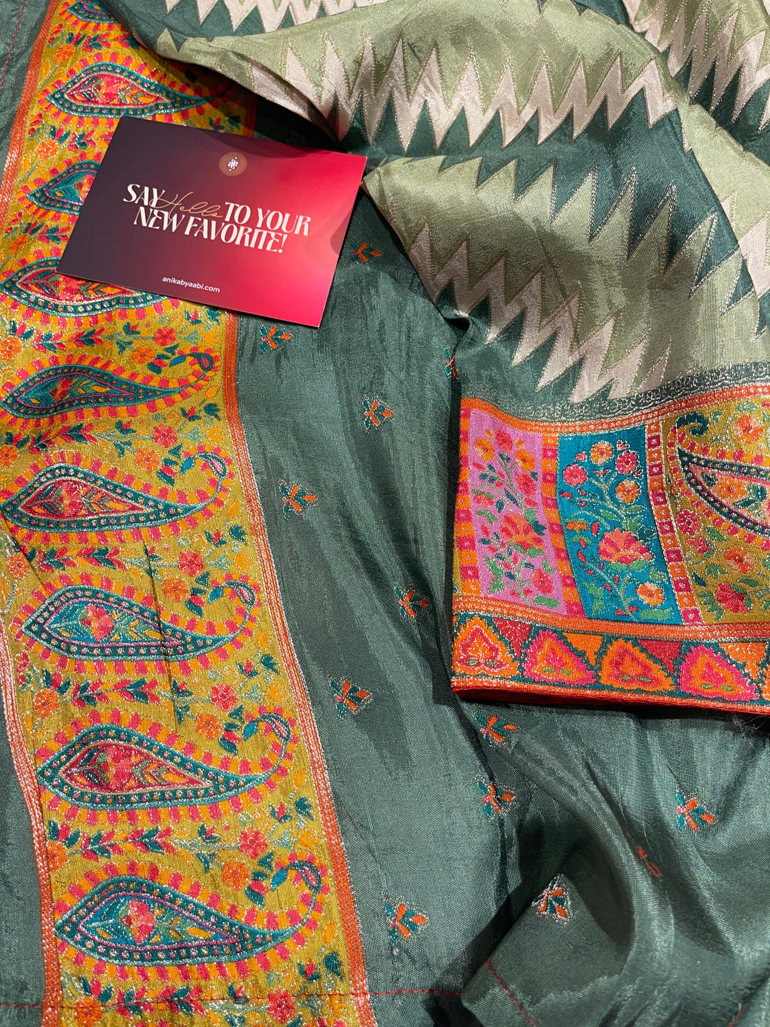 Pashmina silk saree - Mastani 1865