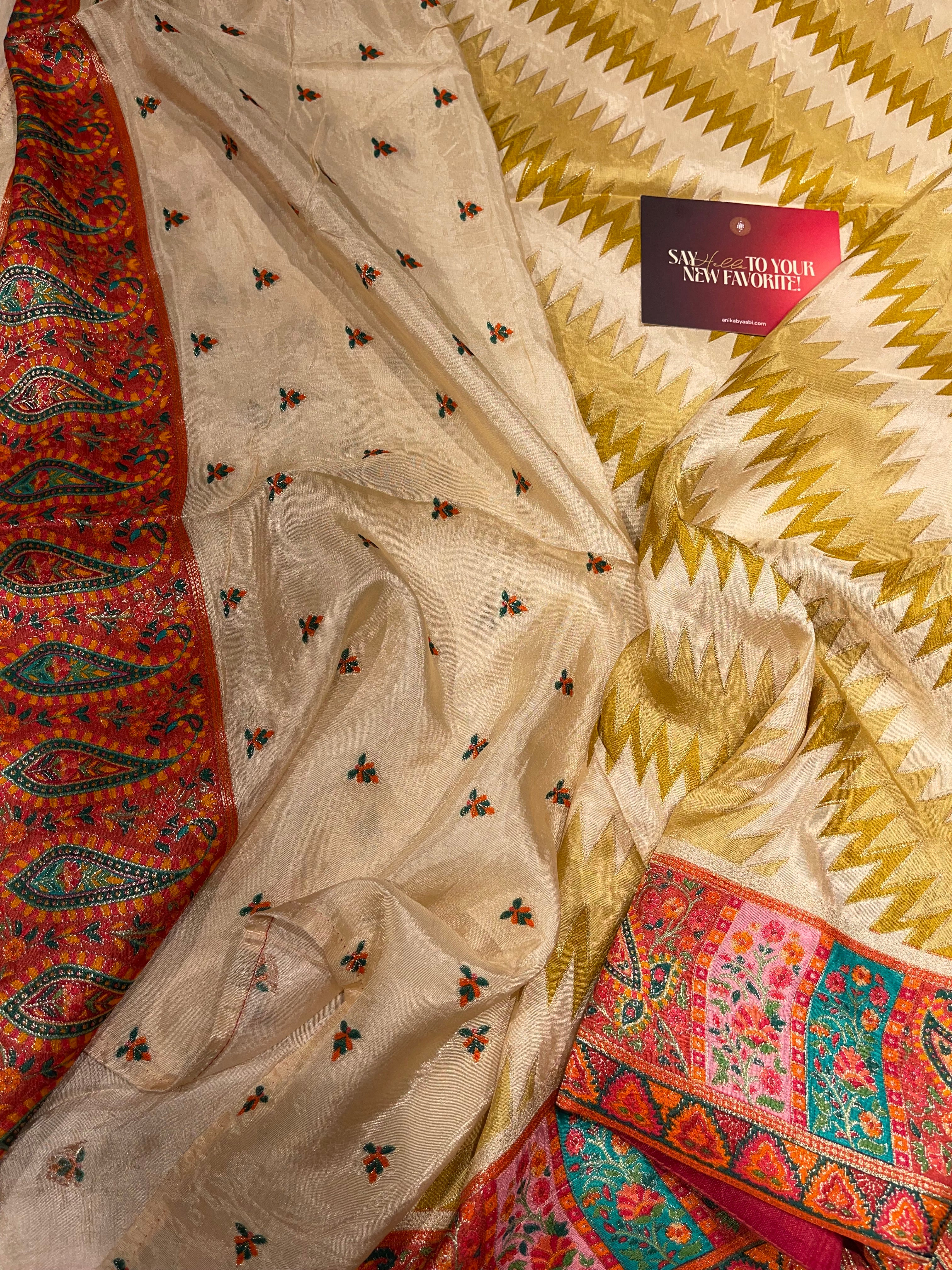 Pashmina silk saree - Mastani 1864