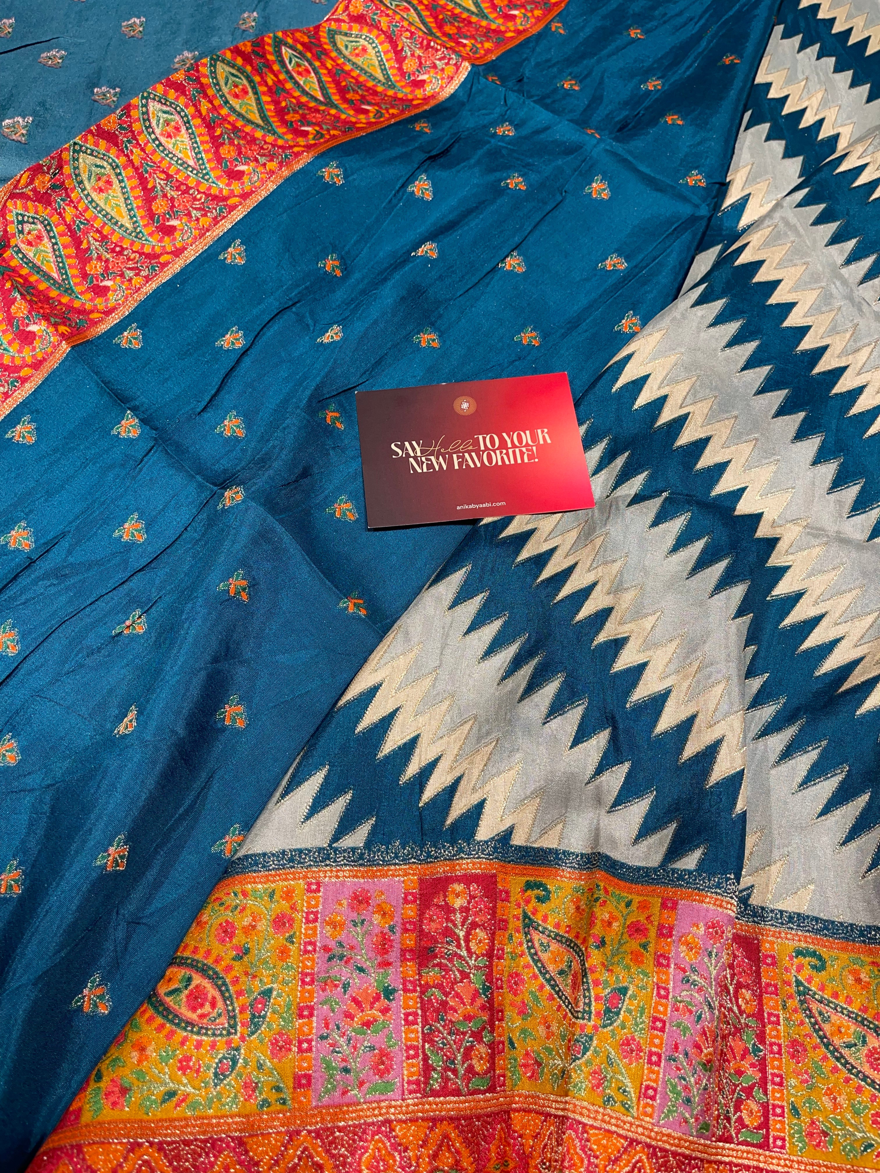 Pashmina silk saree - Mastani 1863