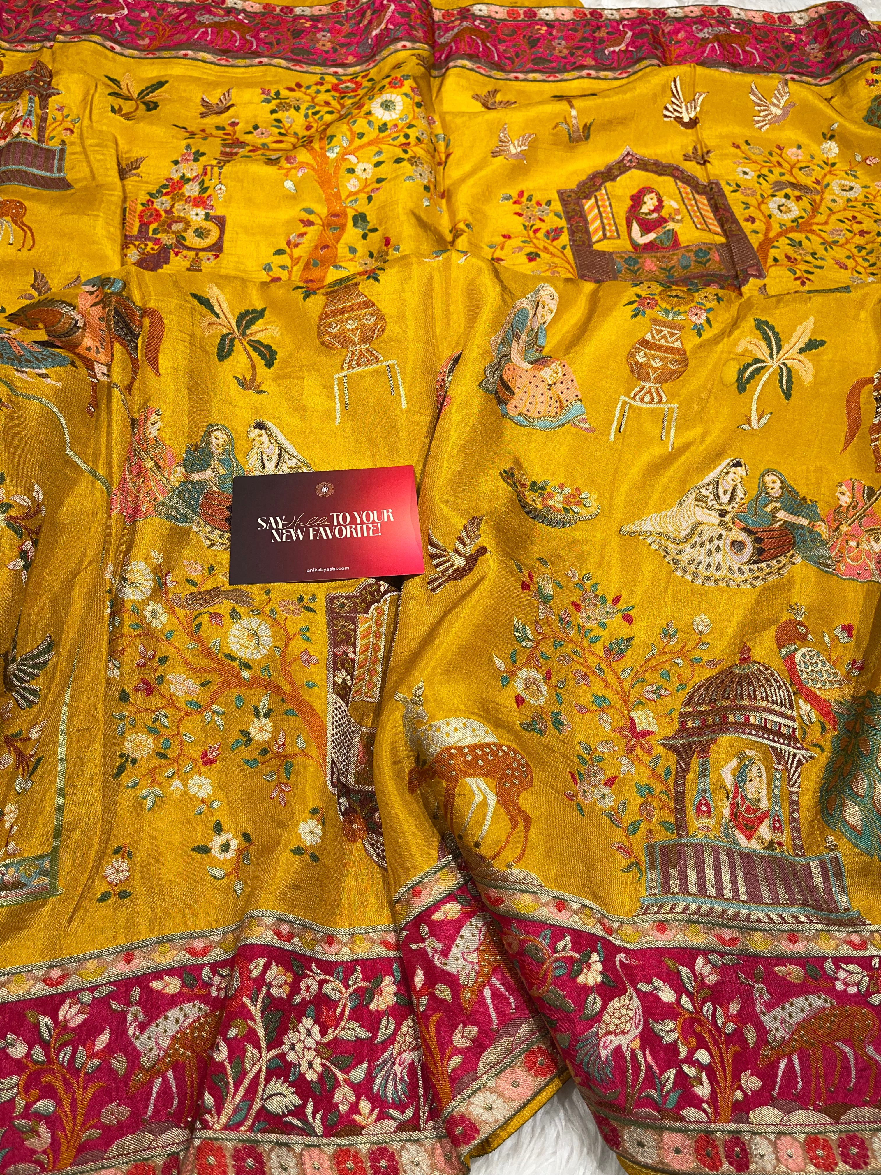 Pashmina silk saree - PS12