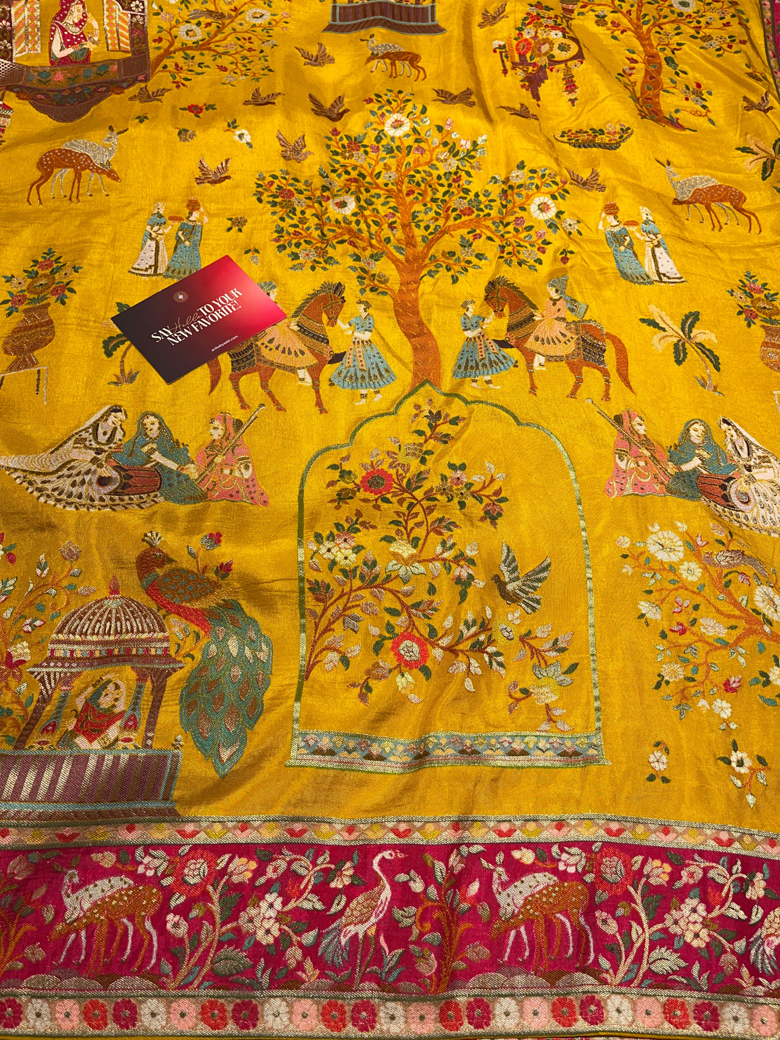 Pashmina silk saree - PS12