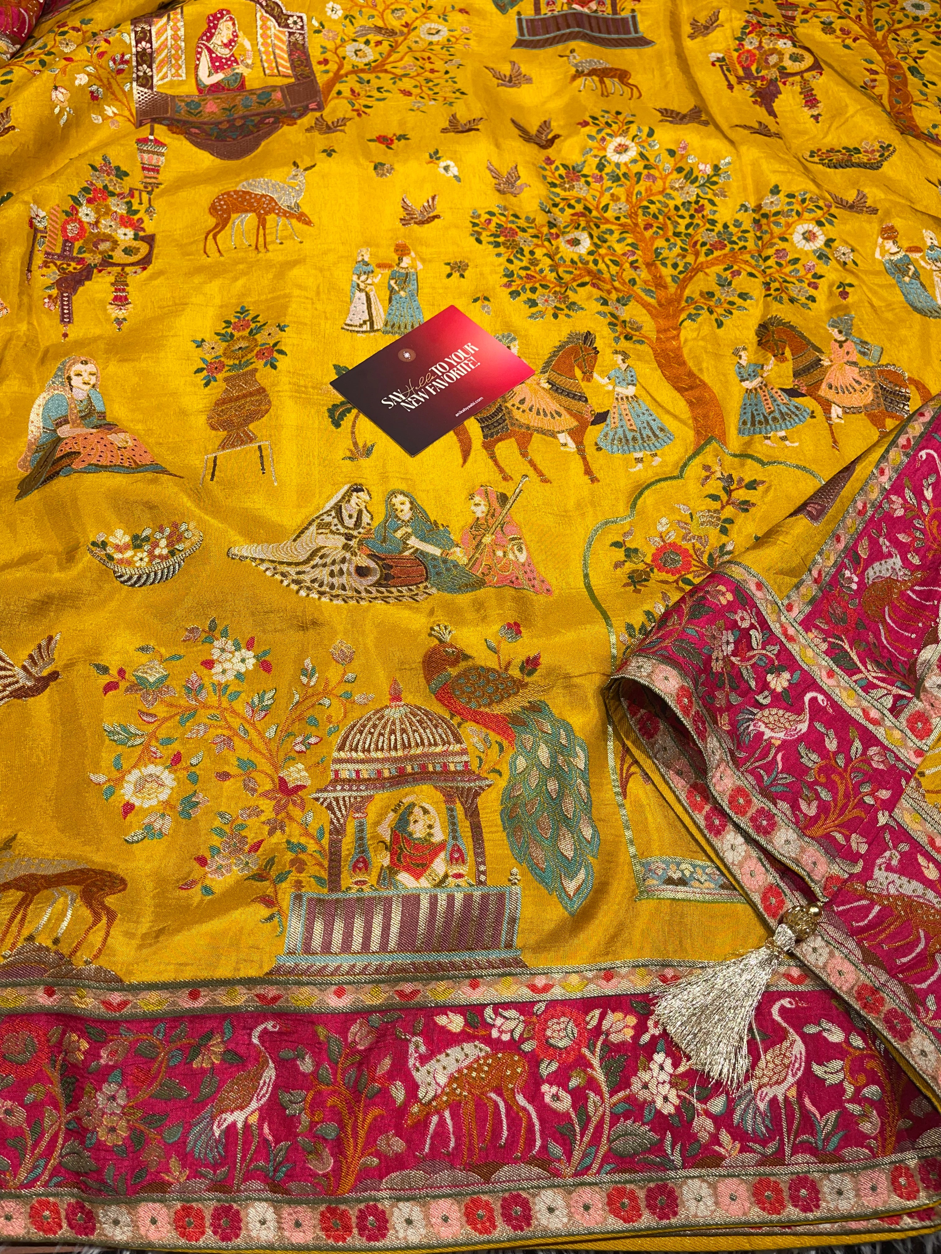 Pashmina silk saree - PS12