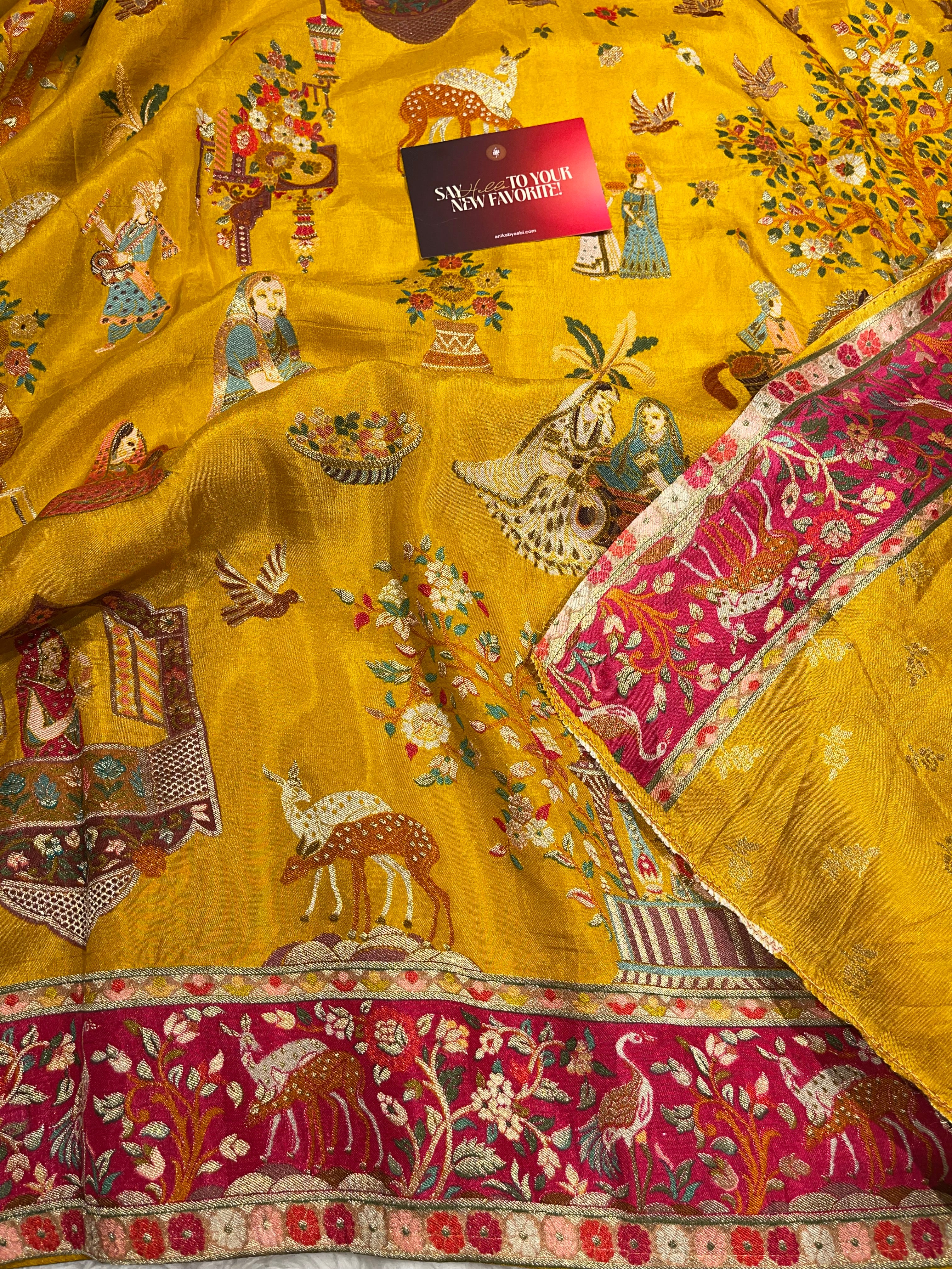 Pashmina silk saree - PS12