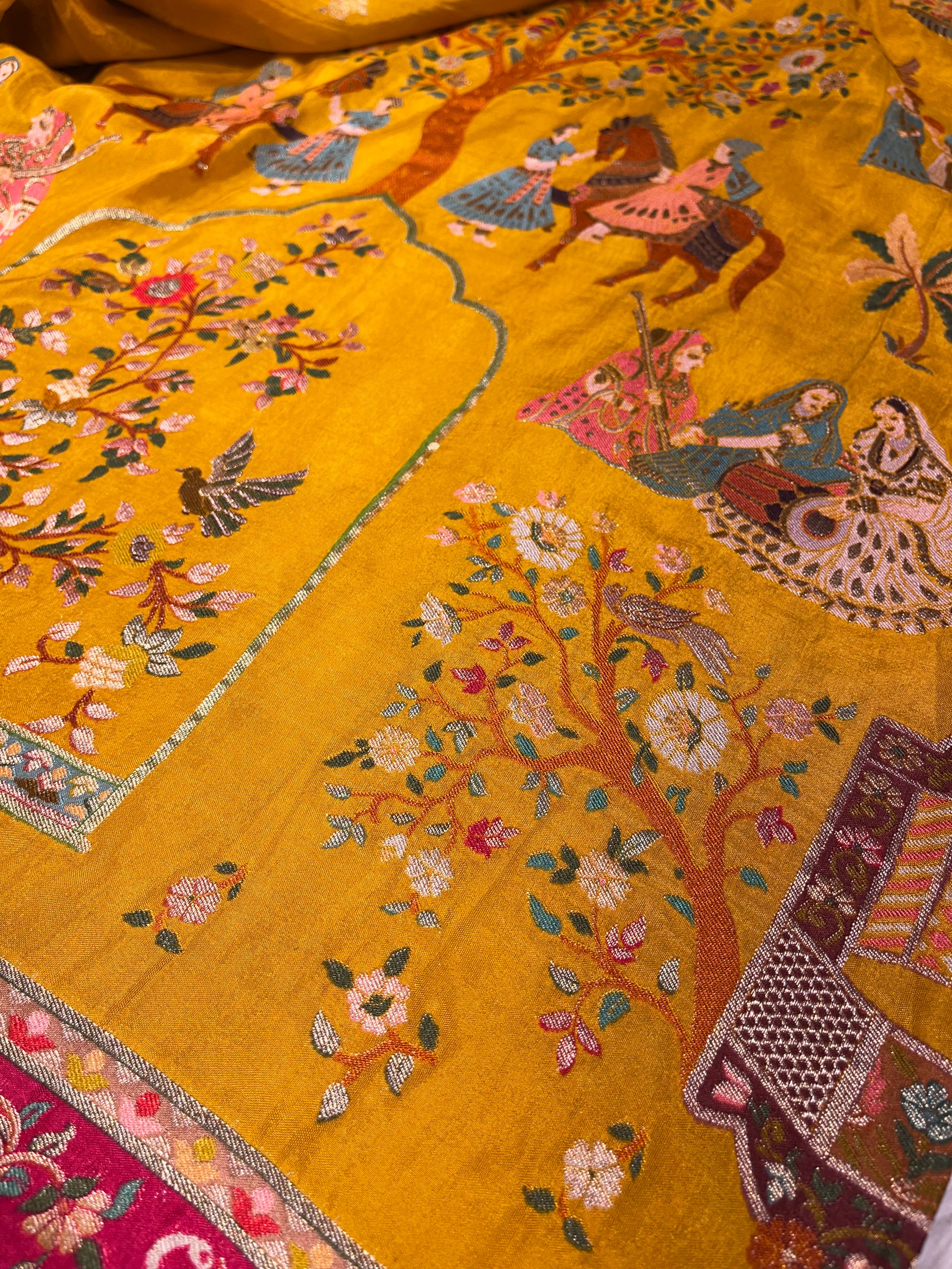 Pashmina silk saree - PS12