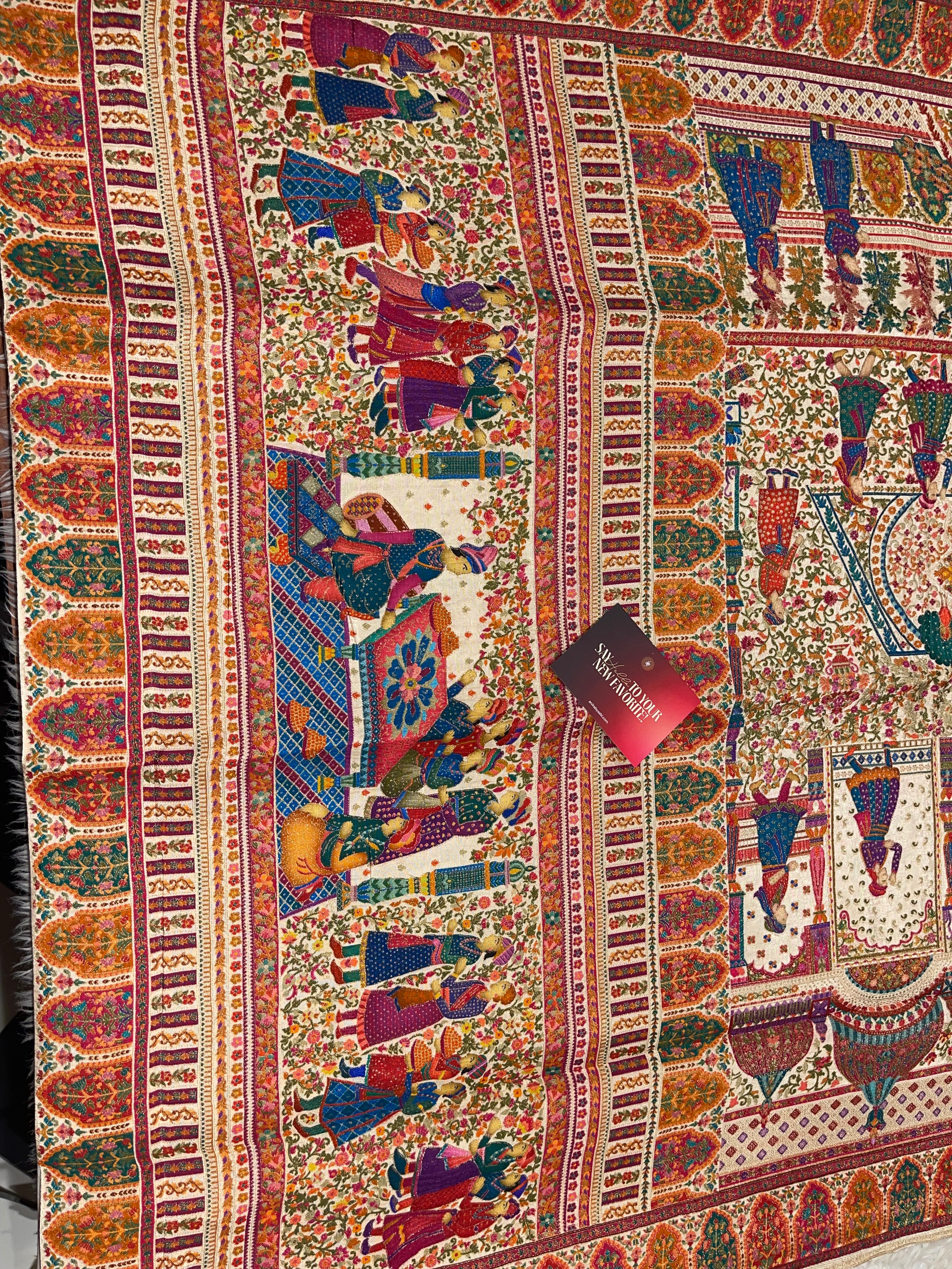 Pashmina silk saree - Mastani 112