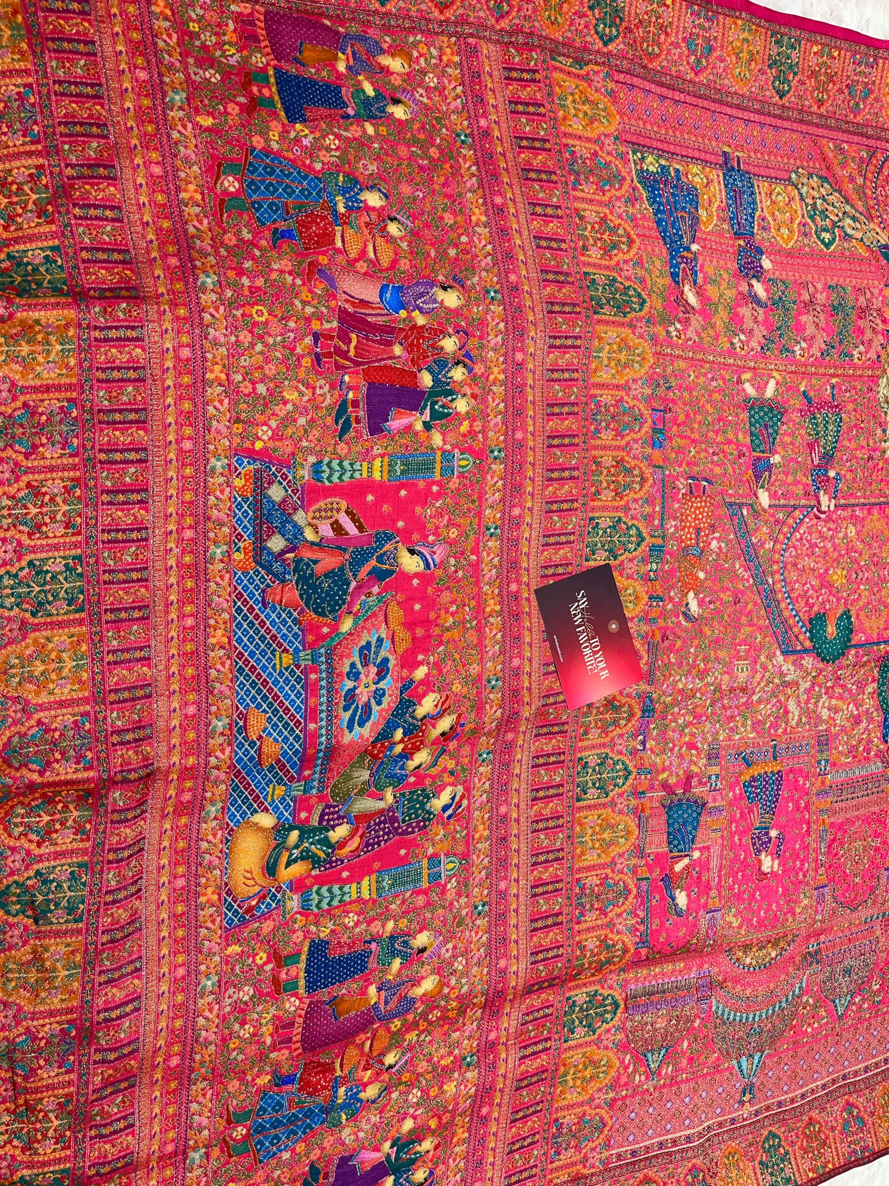 Pashmina silk saree - Mastani 111