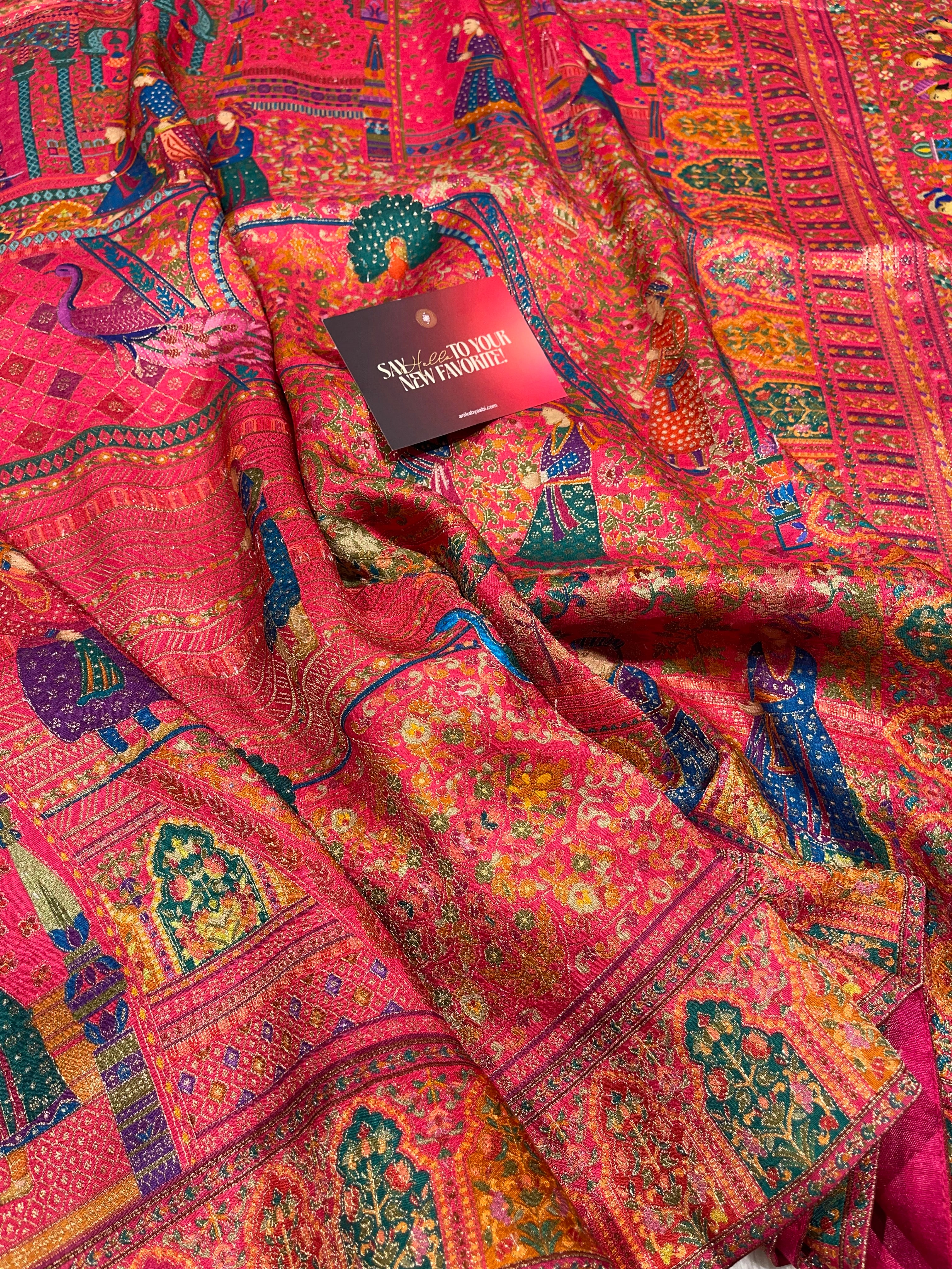 Pashmina silk saree - Mastani 111