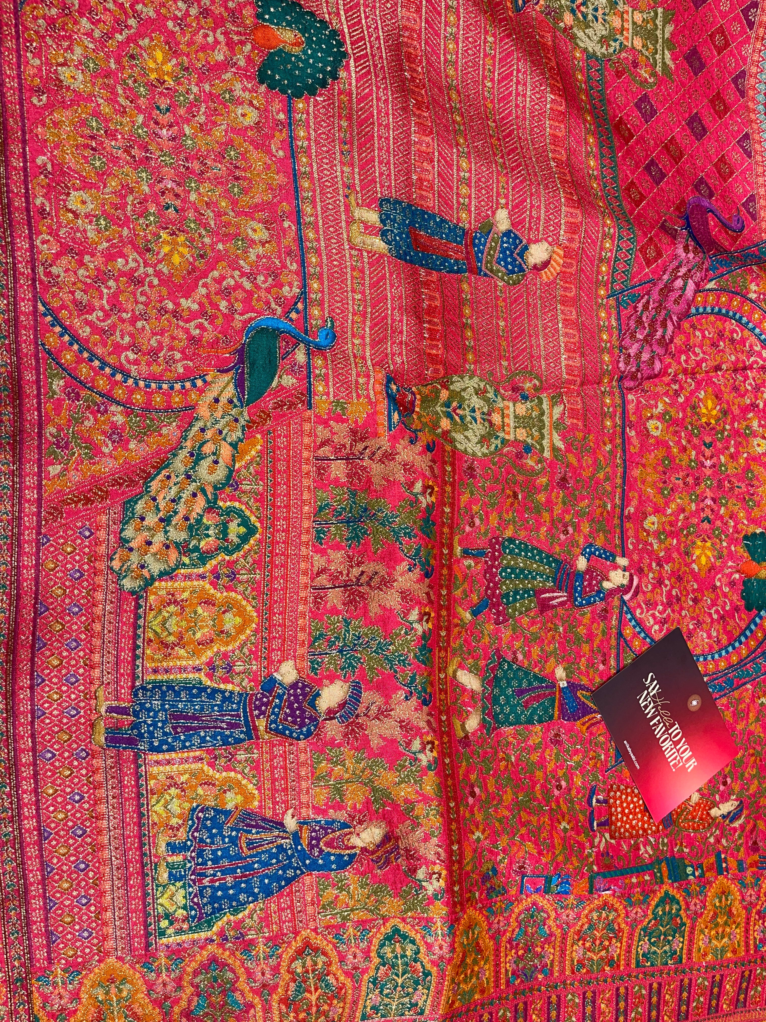 Pashmina silk saree - Mastani 111