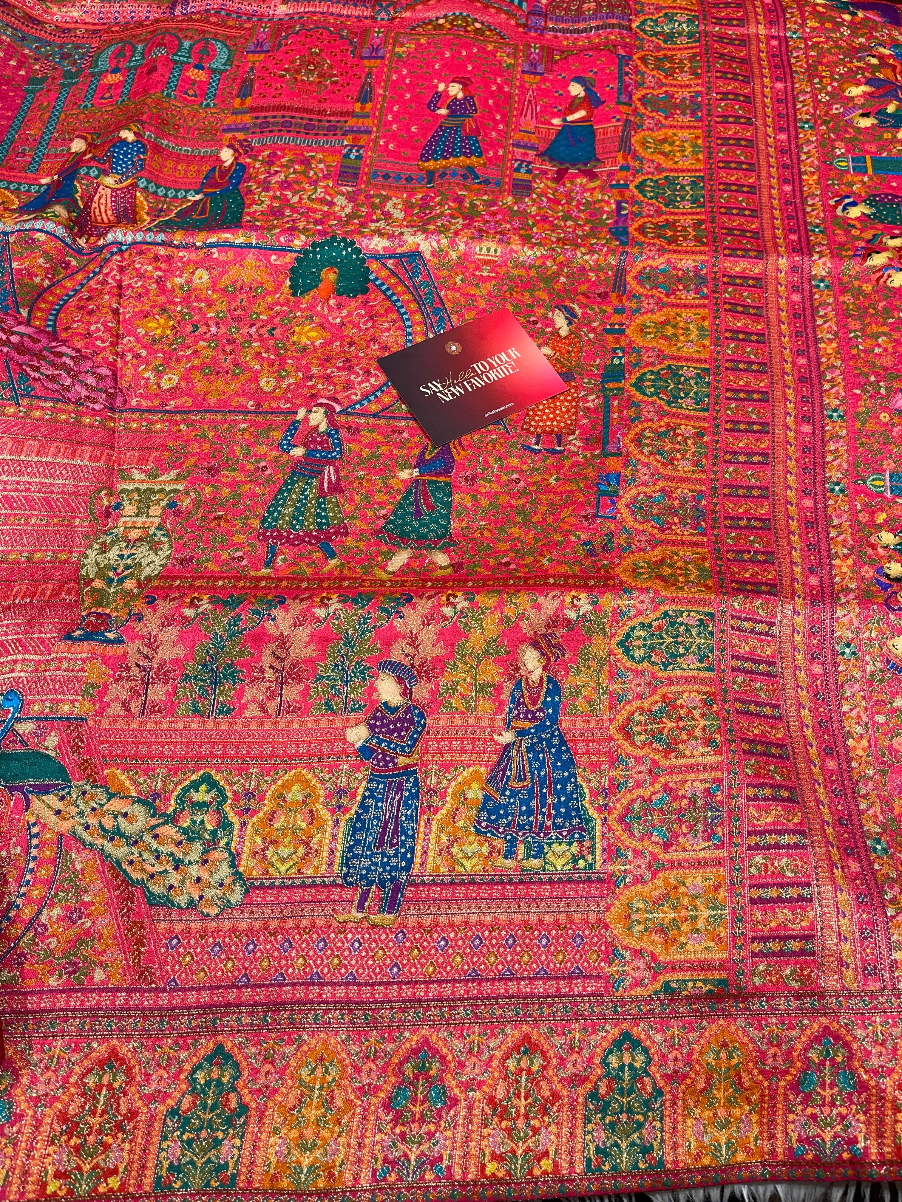 Pashmina silk saree - Mastani 111