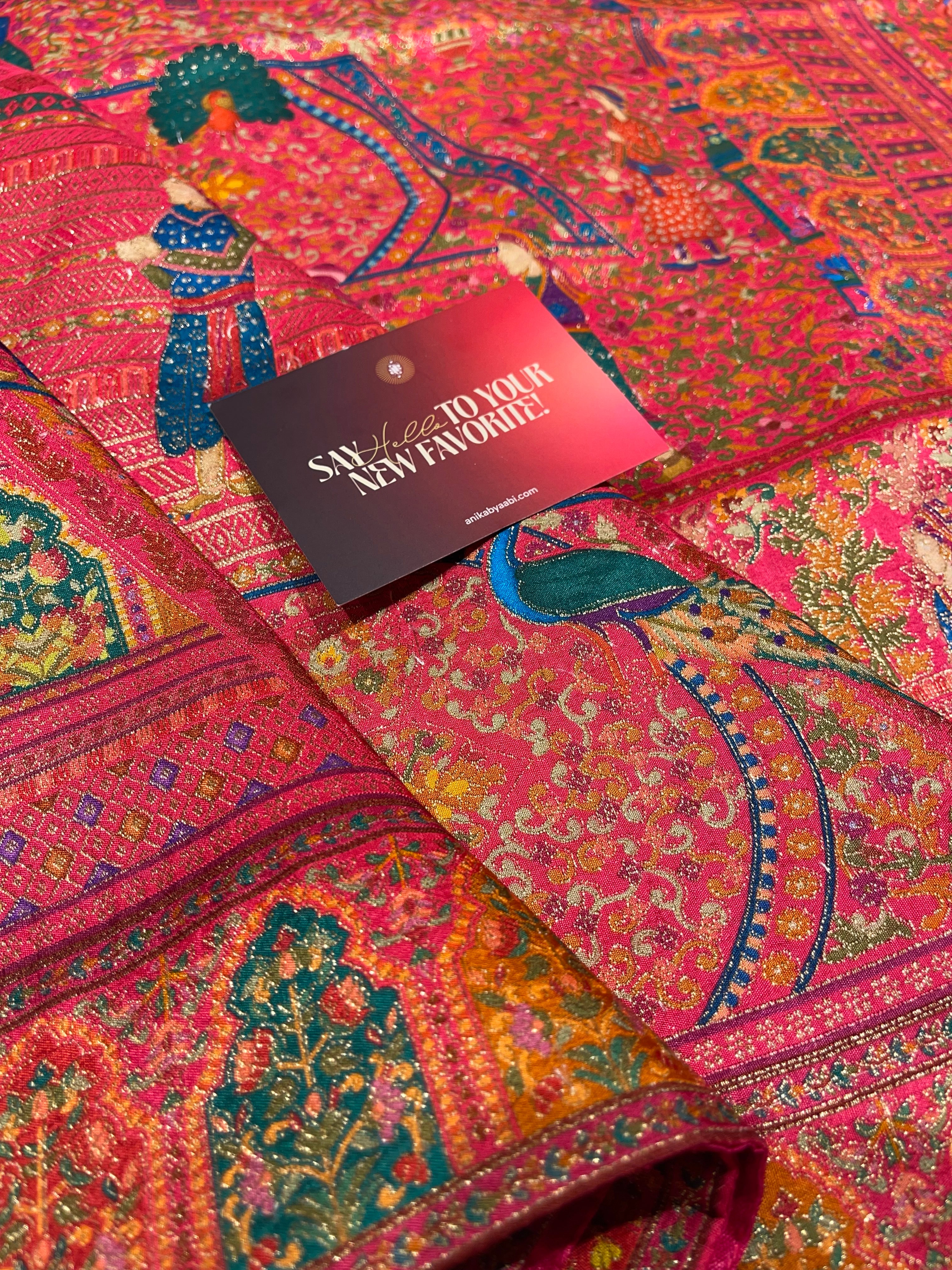 Pashmina silk saree - Mastani 111