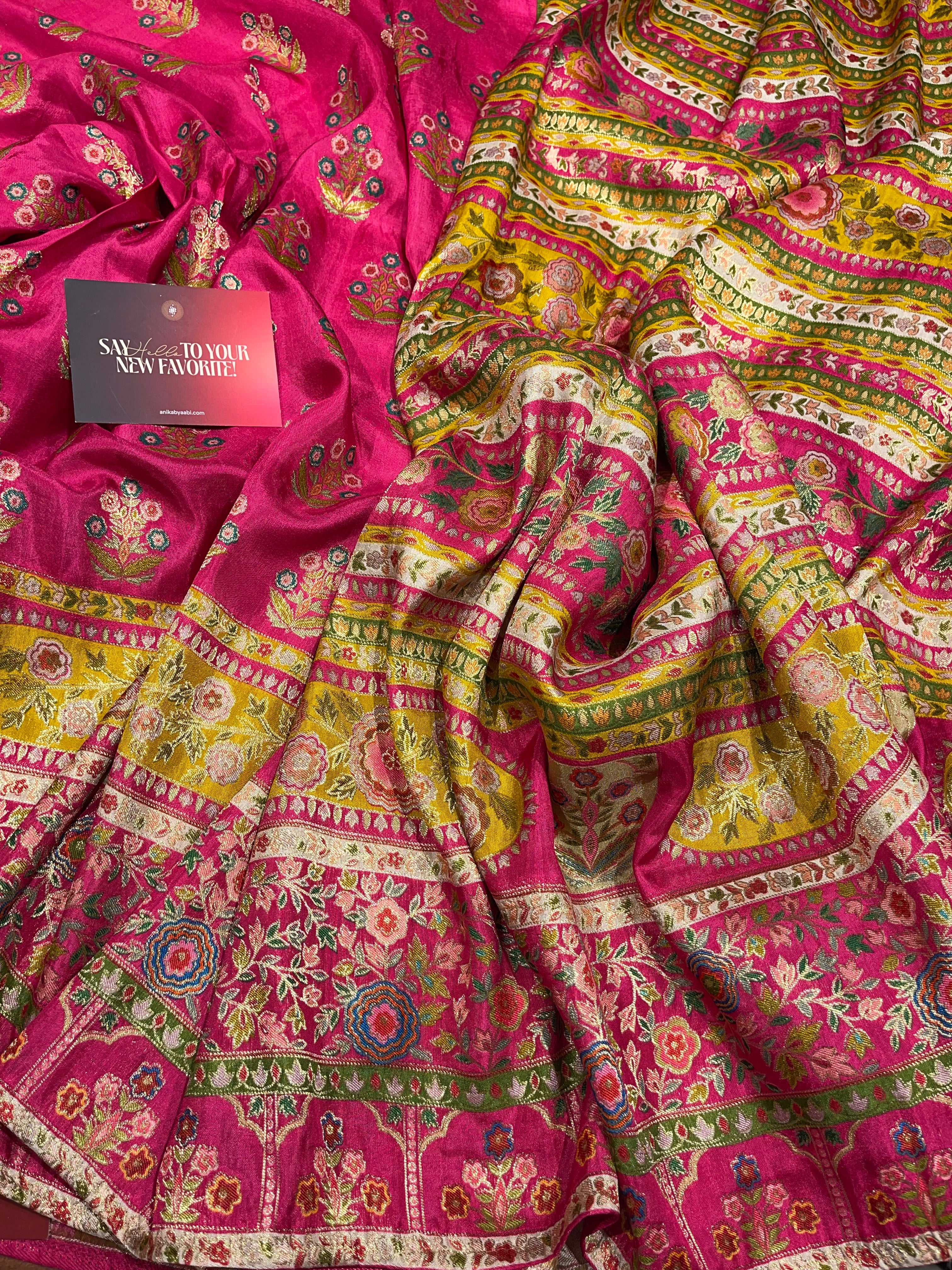 Pashmina silk saree - PS11